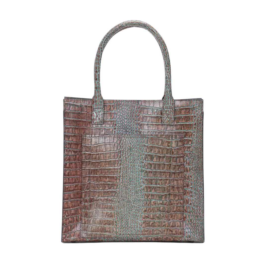 Box Tote Rare Green
