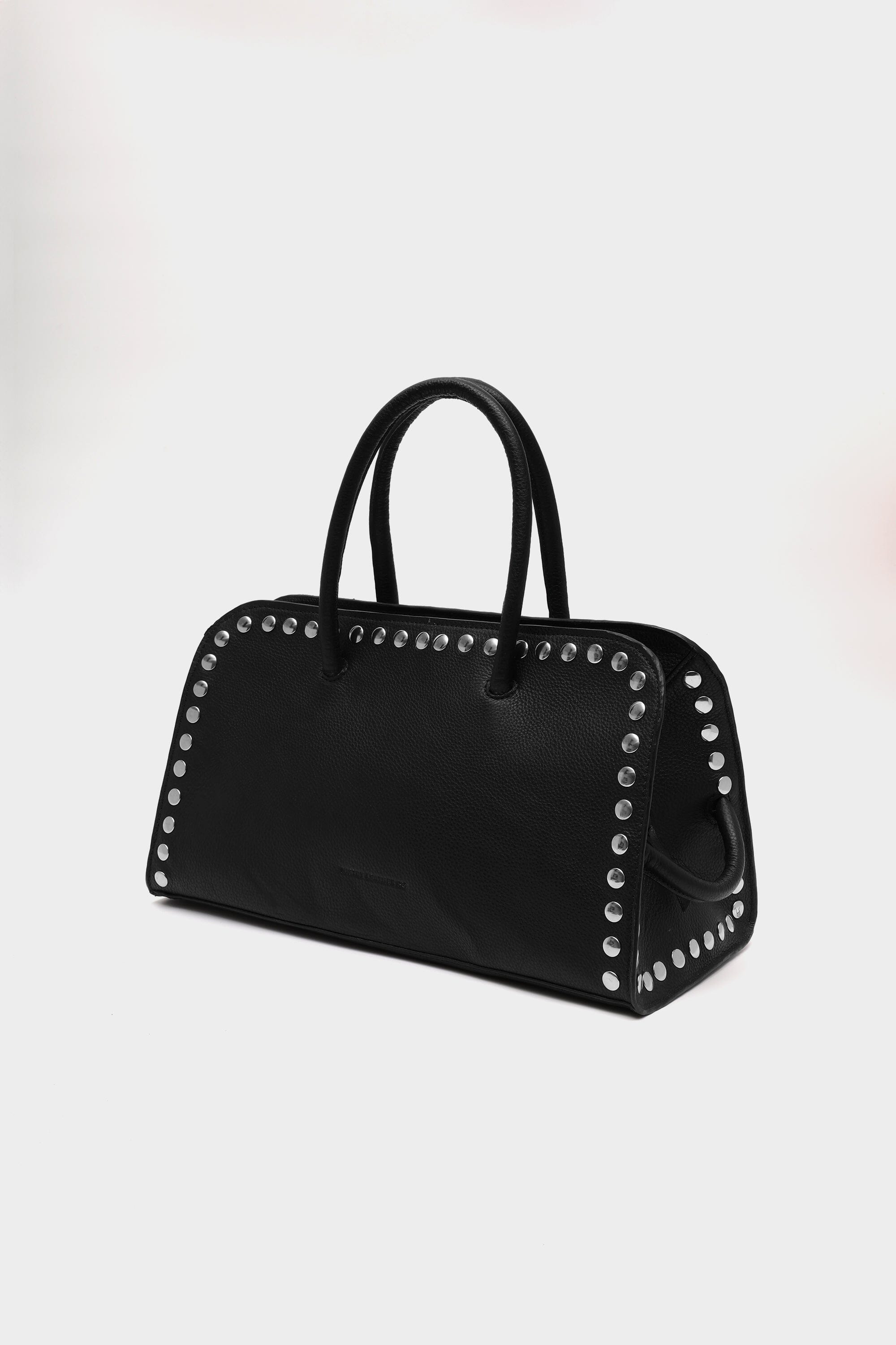The Loft Bag in Black with Studded Details