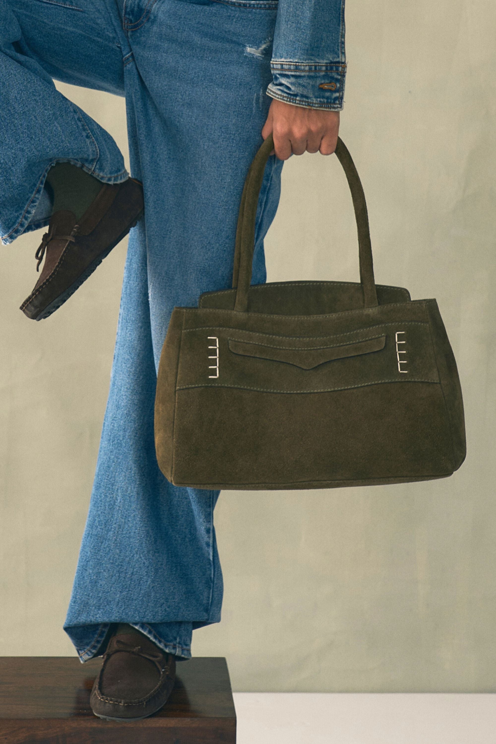 Penny Carryall in Olive Green