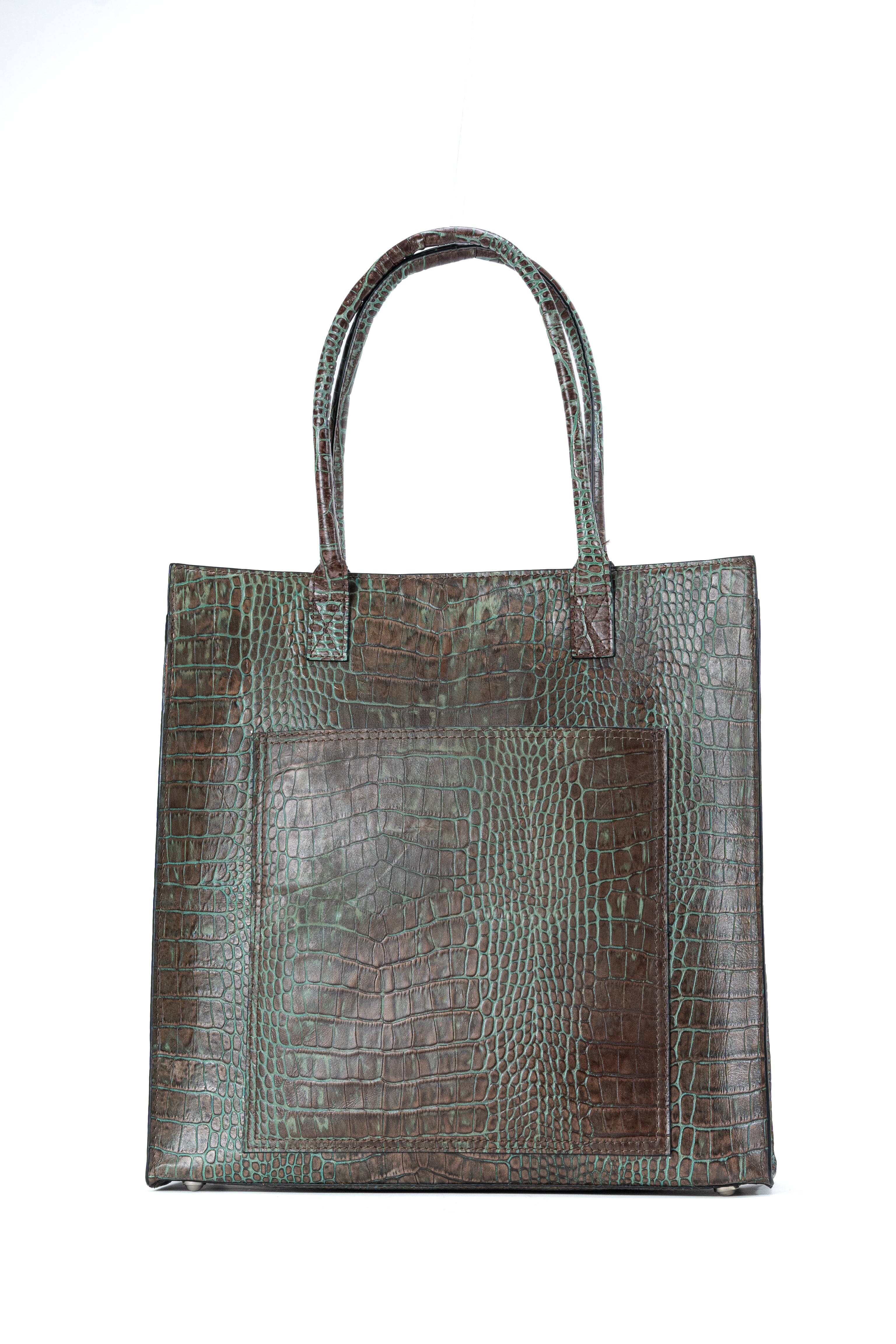 Box Tote Rare Green