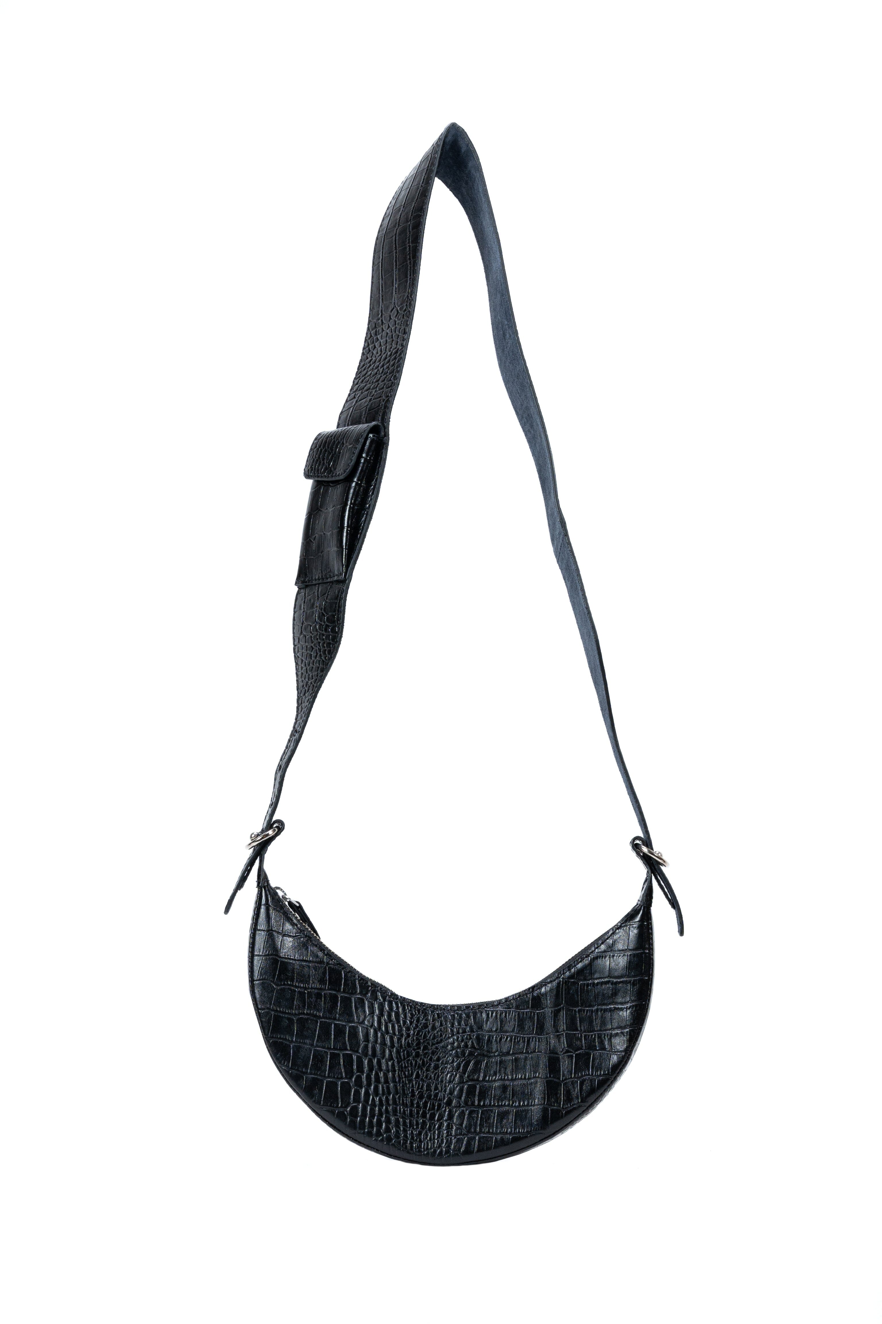 Selena Black Croc