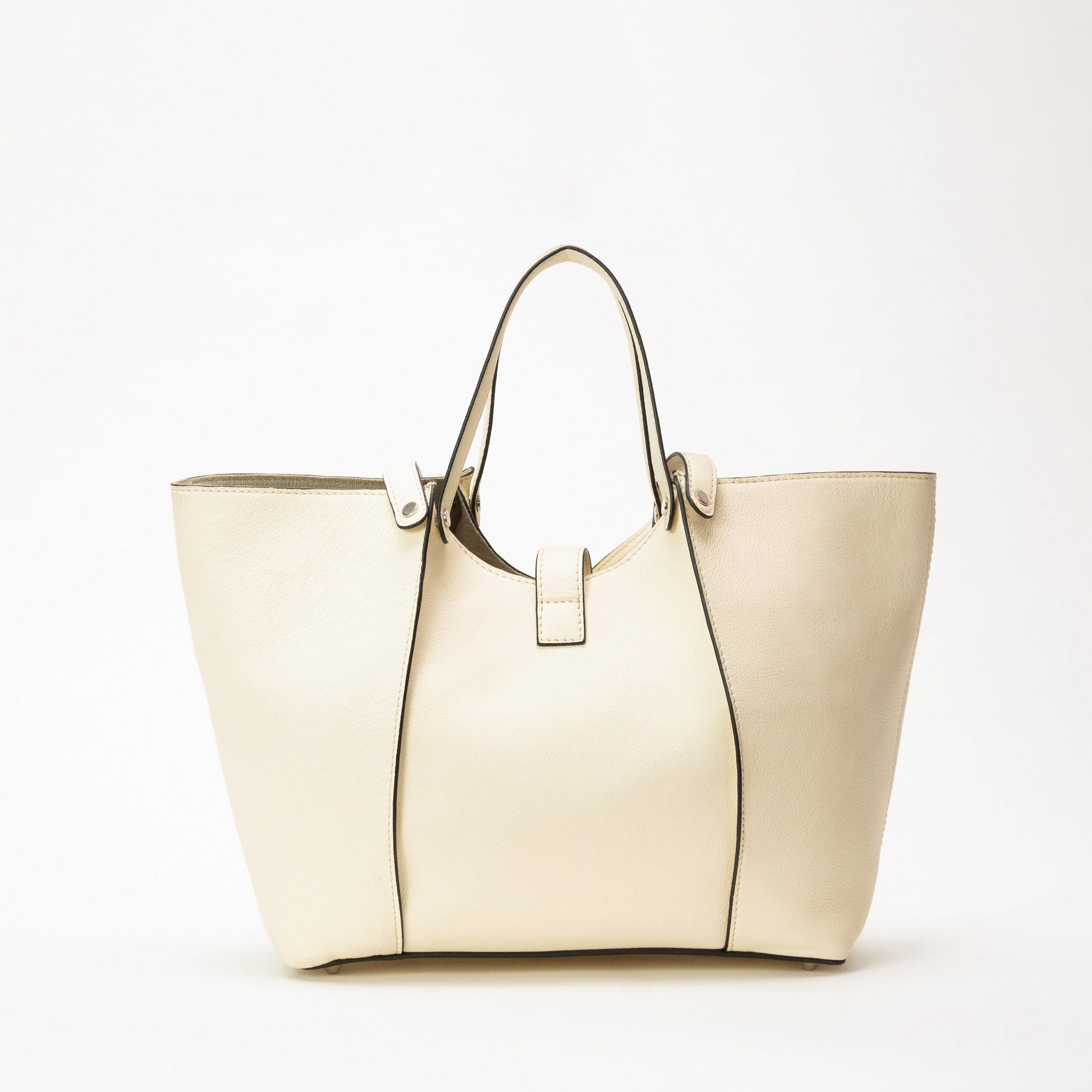 Madison Tote in Off-White
