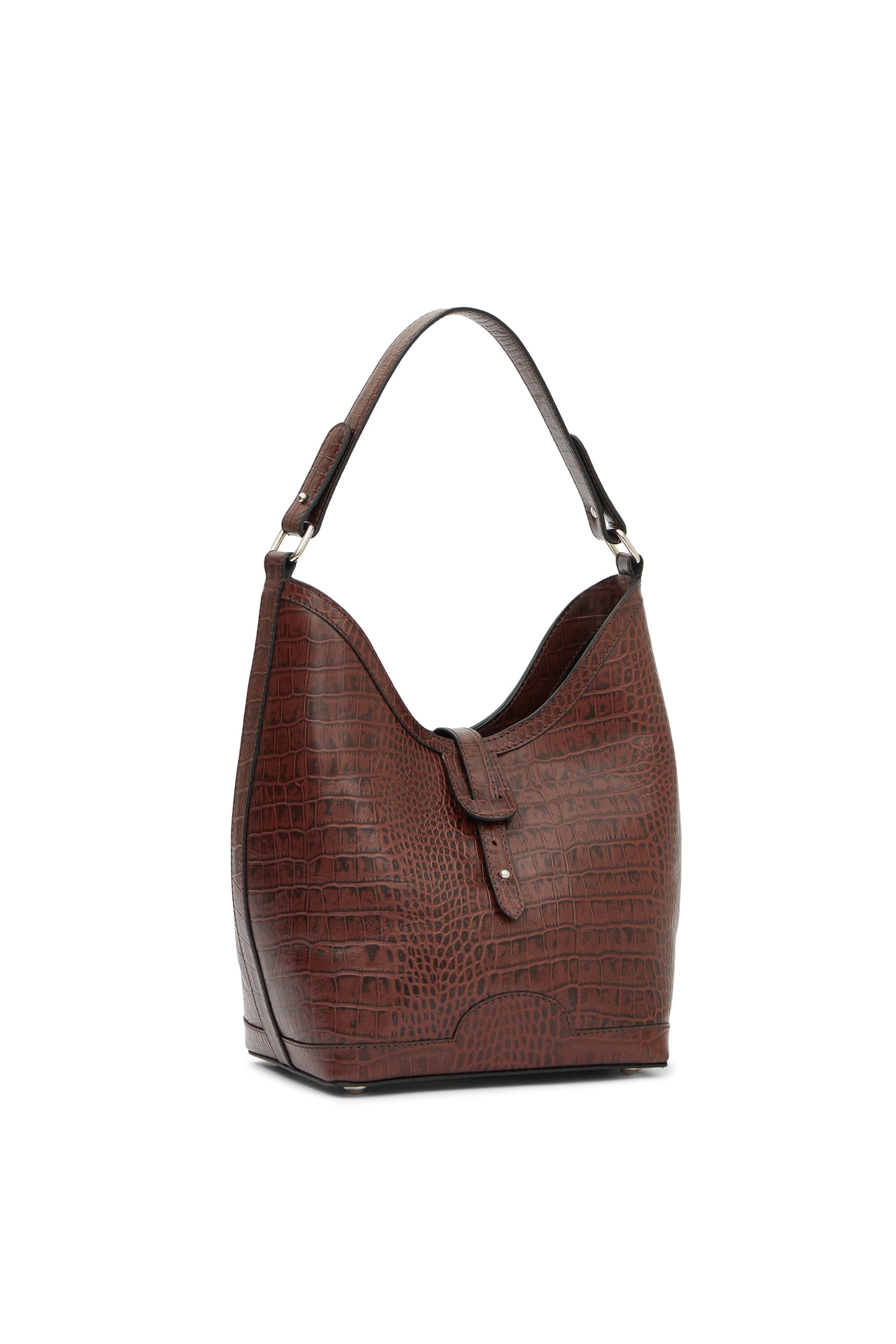 Barrel Top Handle Bag in Kaia