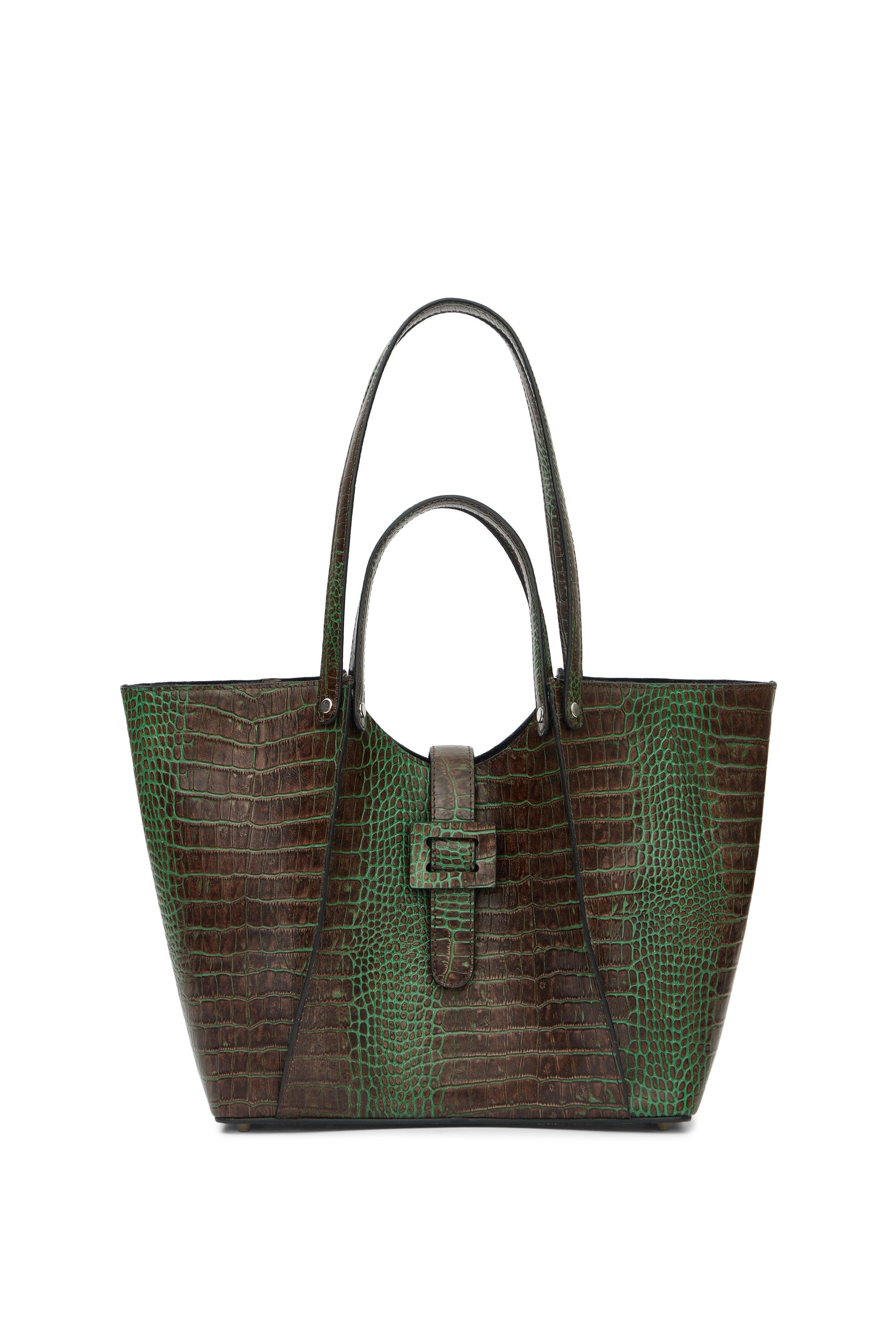 Madison Tote in Rare Green