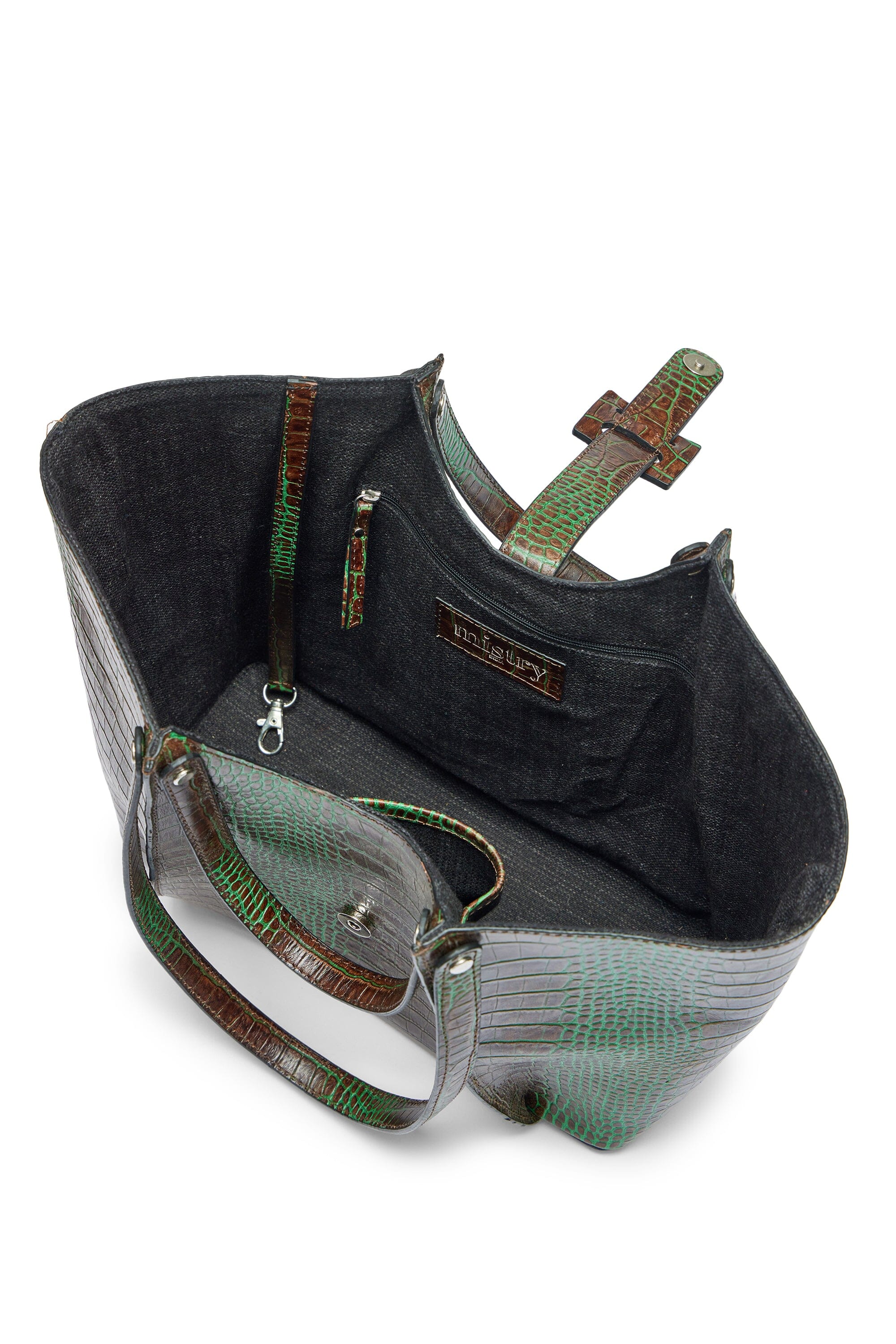 Madison Tote in Rare Green