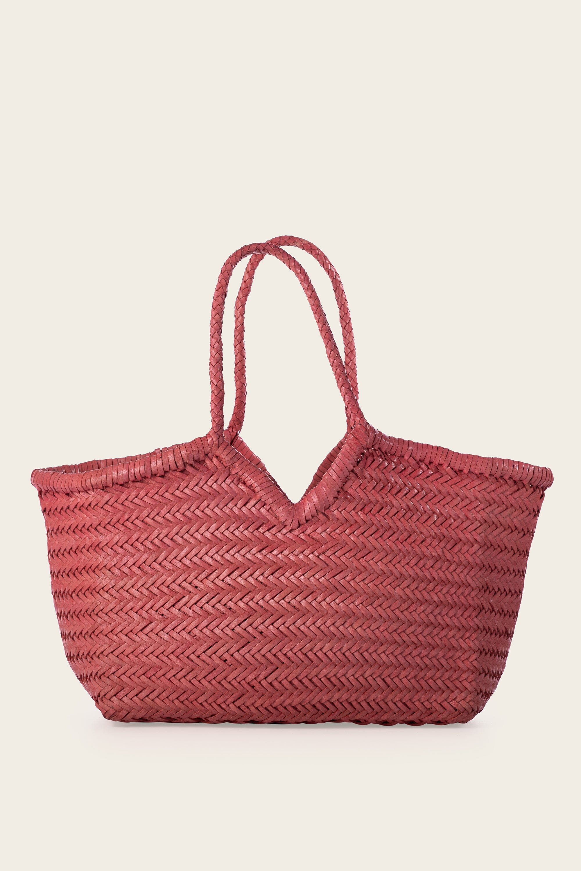Lever Tote in Blush Pink Size-16