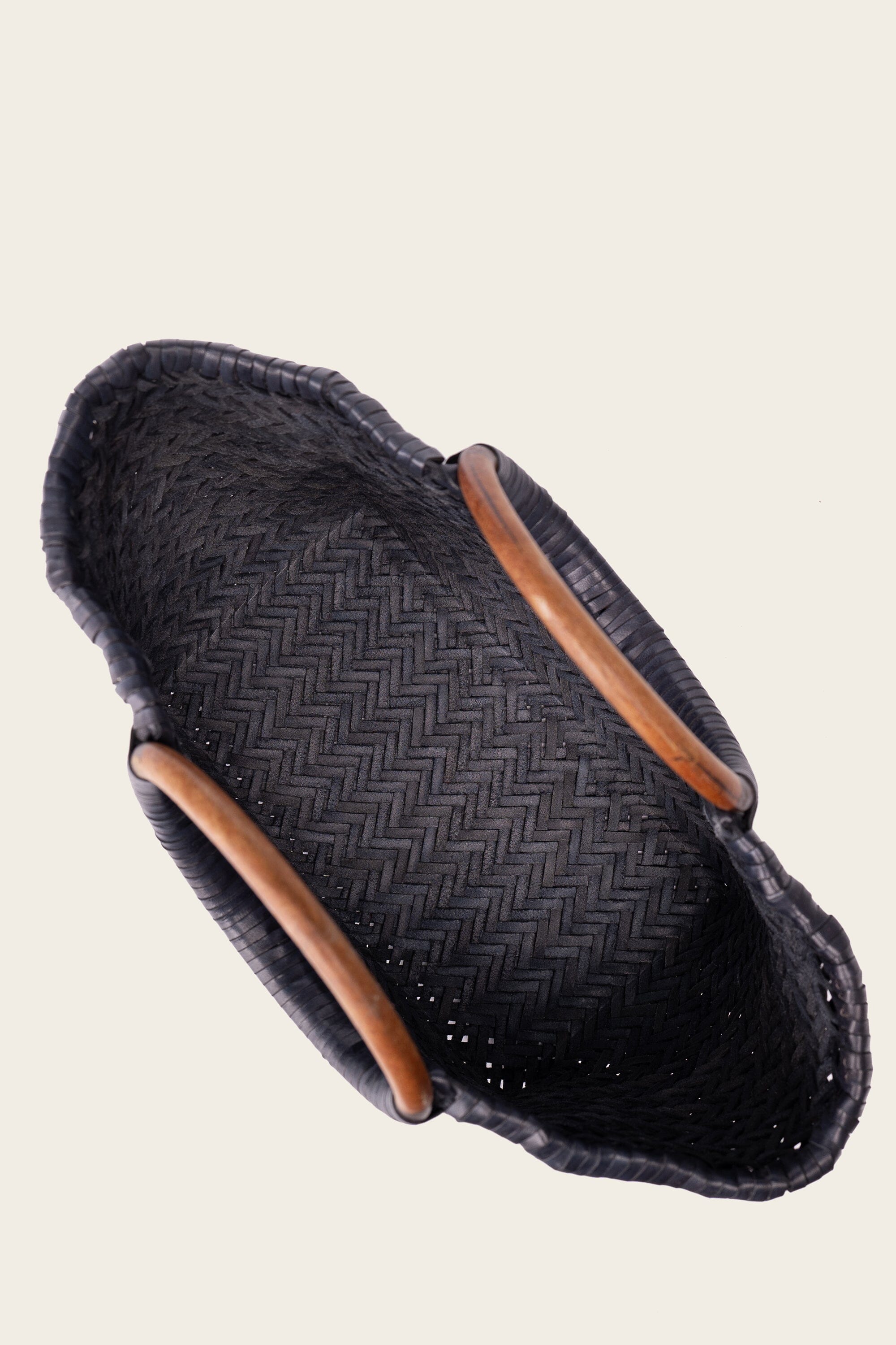 Gambino Clutch in Orion with Wooden Handles