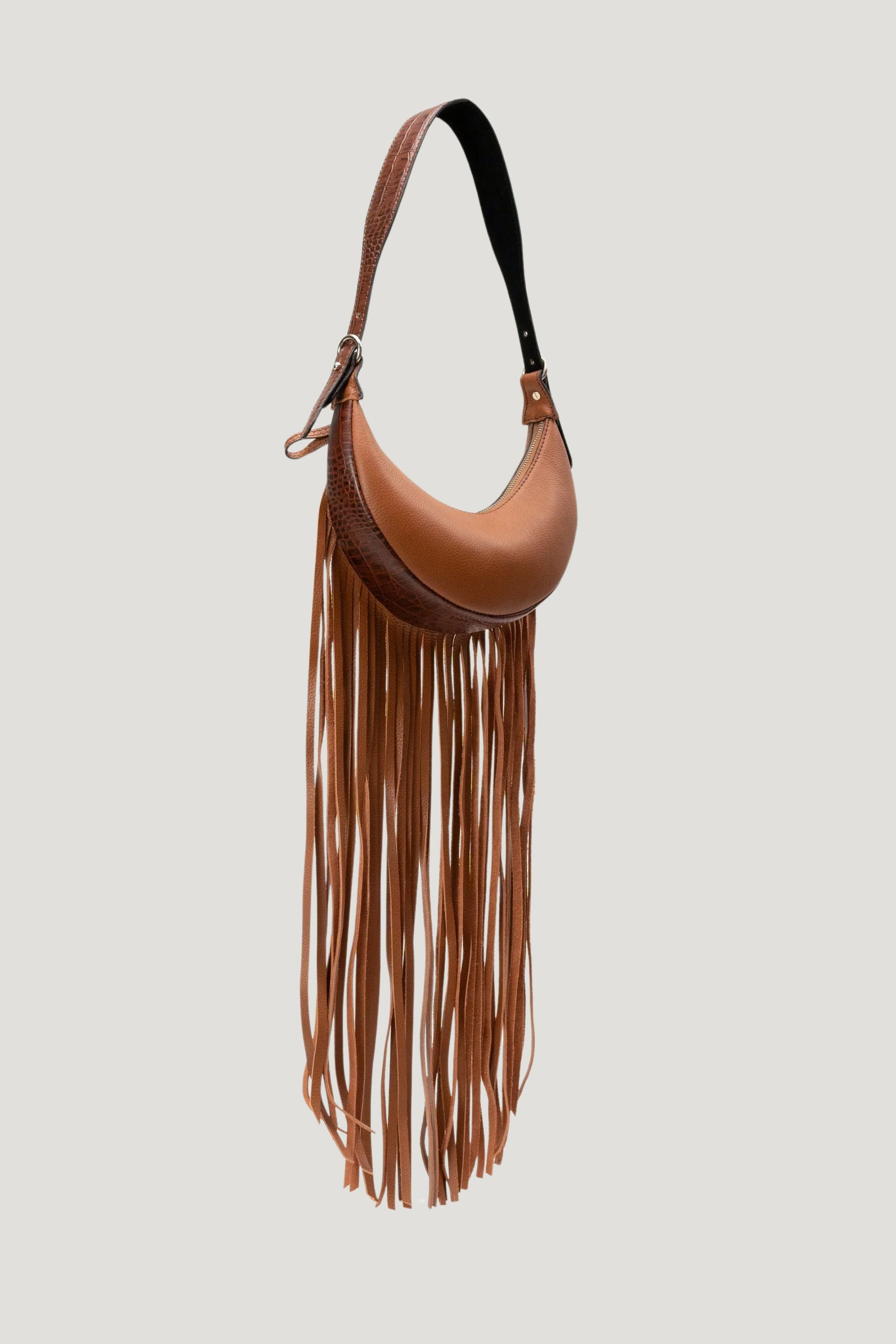 Selena Fringe in Terracotta