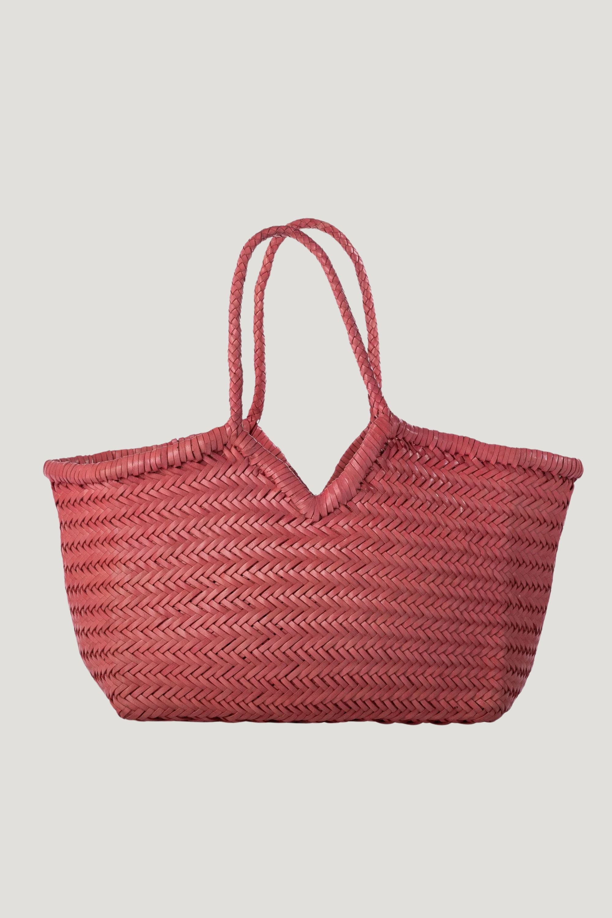 Lever Tote in Blush Pink Size-16