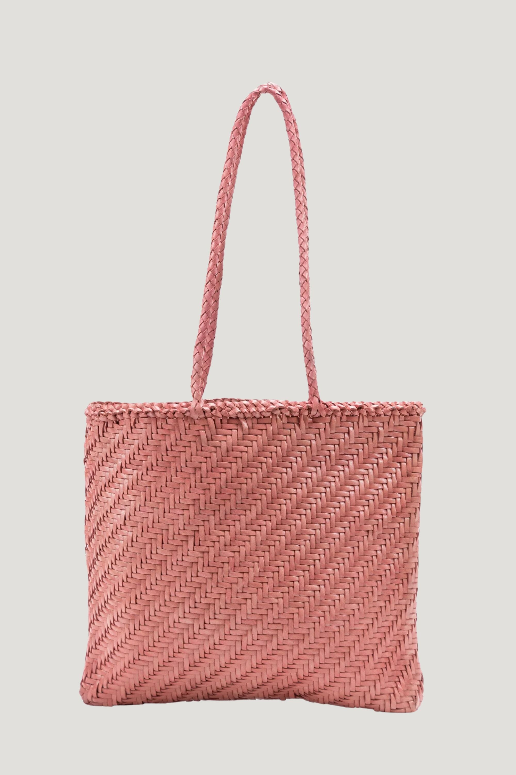 Jill Flat Tote in Blush Pink