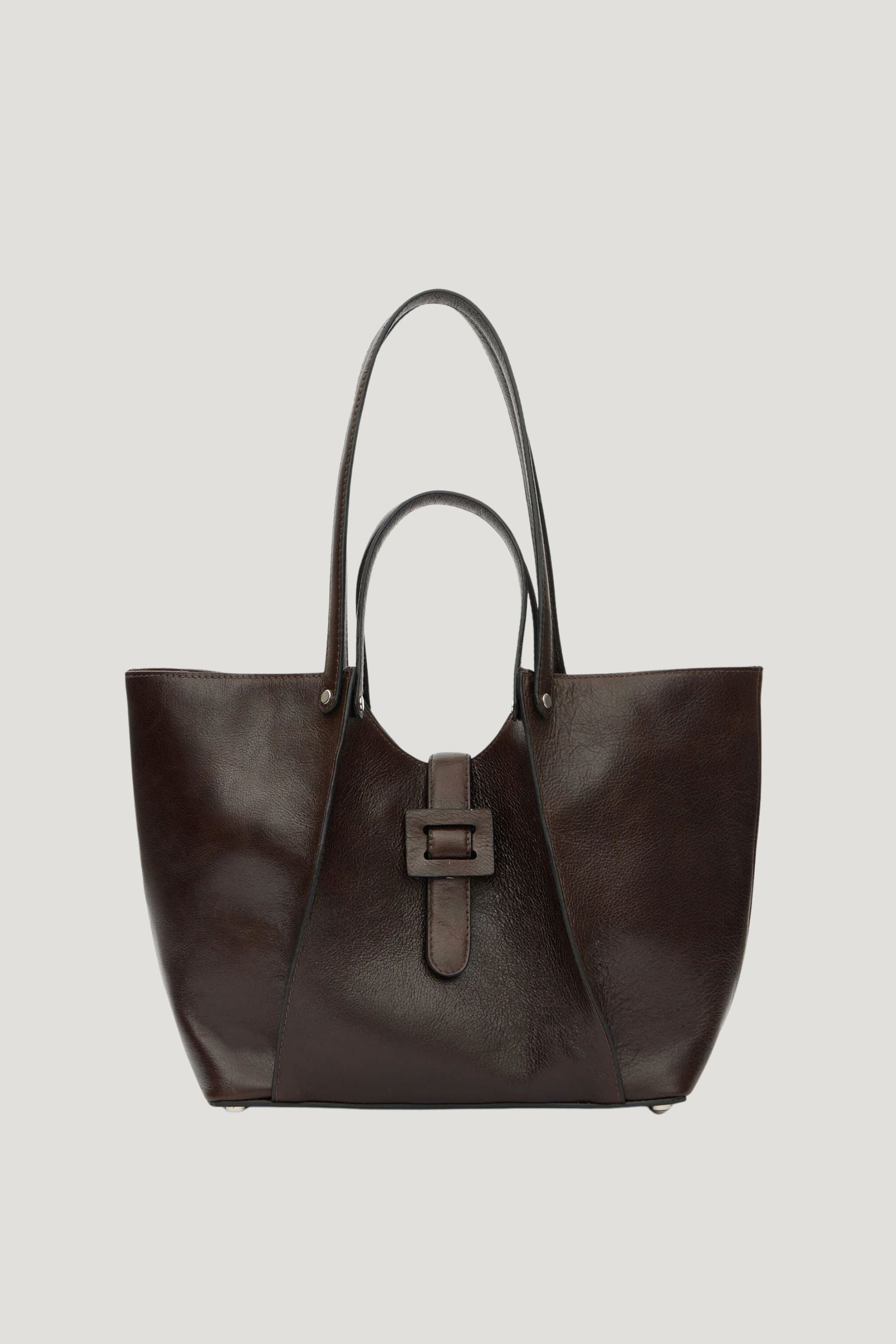 Madison Tote in Deep Brown