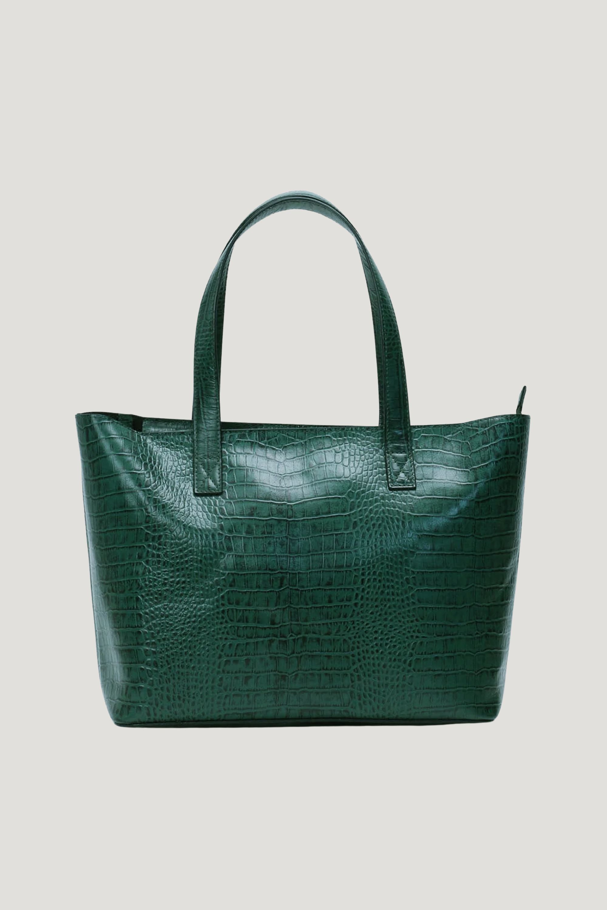 Basic Tote Forest Green