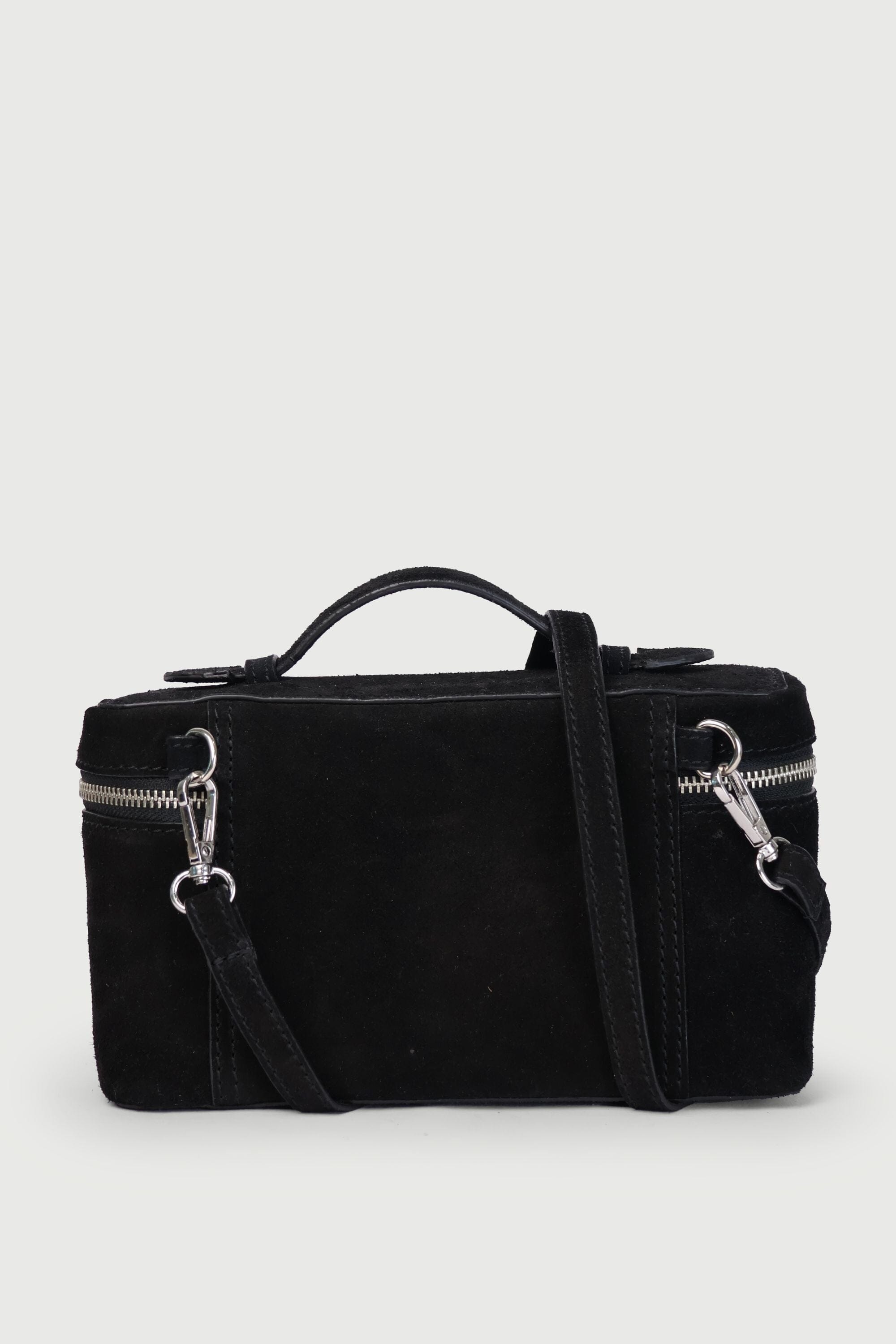 The Vault In Black Suede