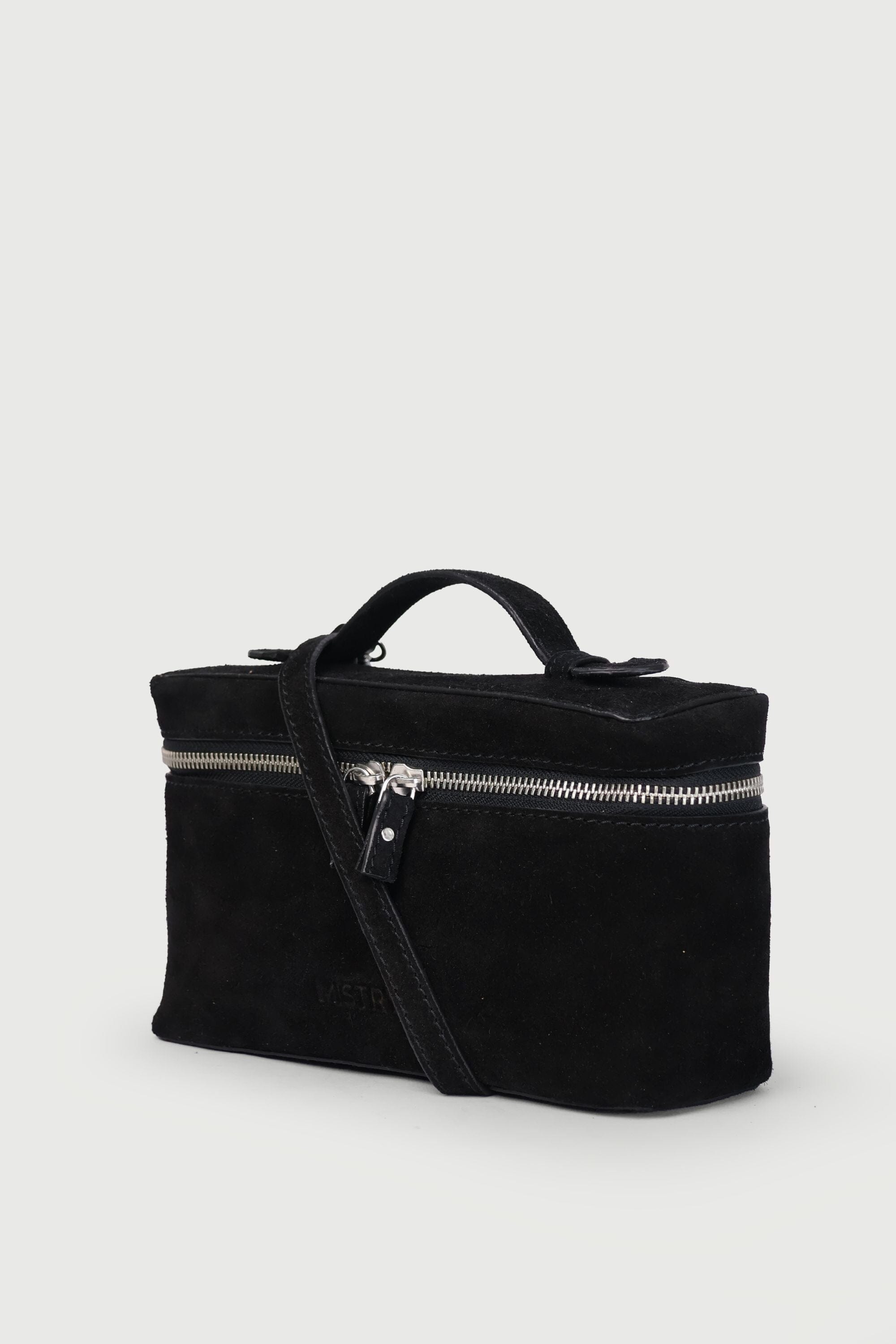 The Vault In Black Suede