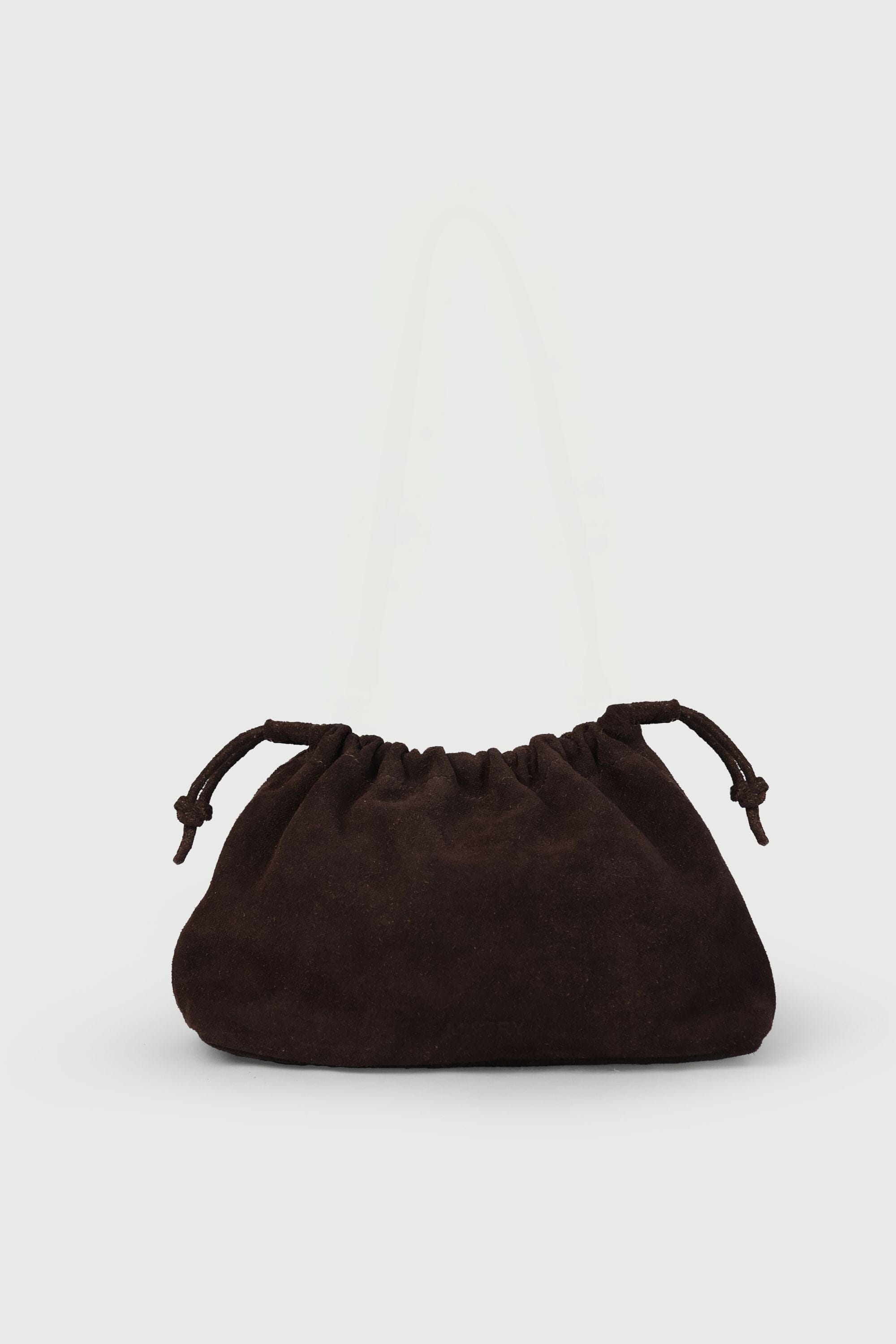Scrunch in Brown Suede
