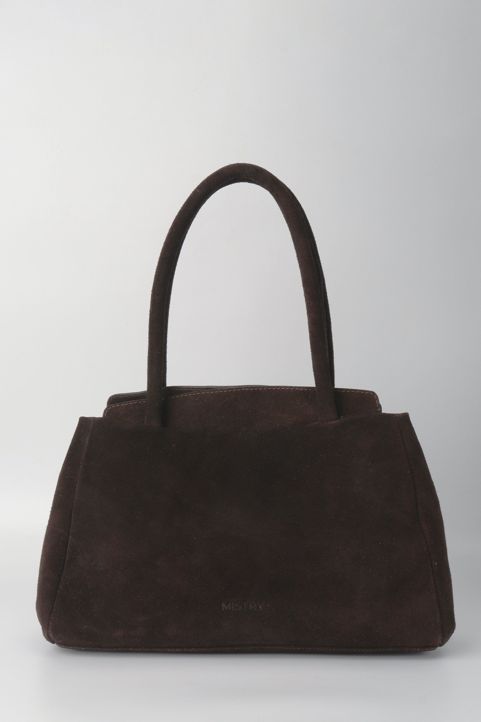 Penny Carryall in Brown Suede