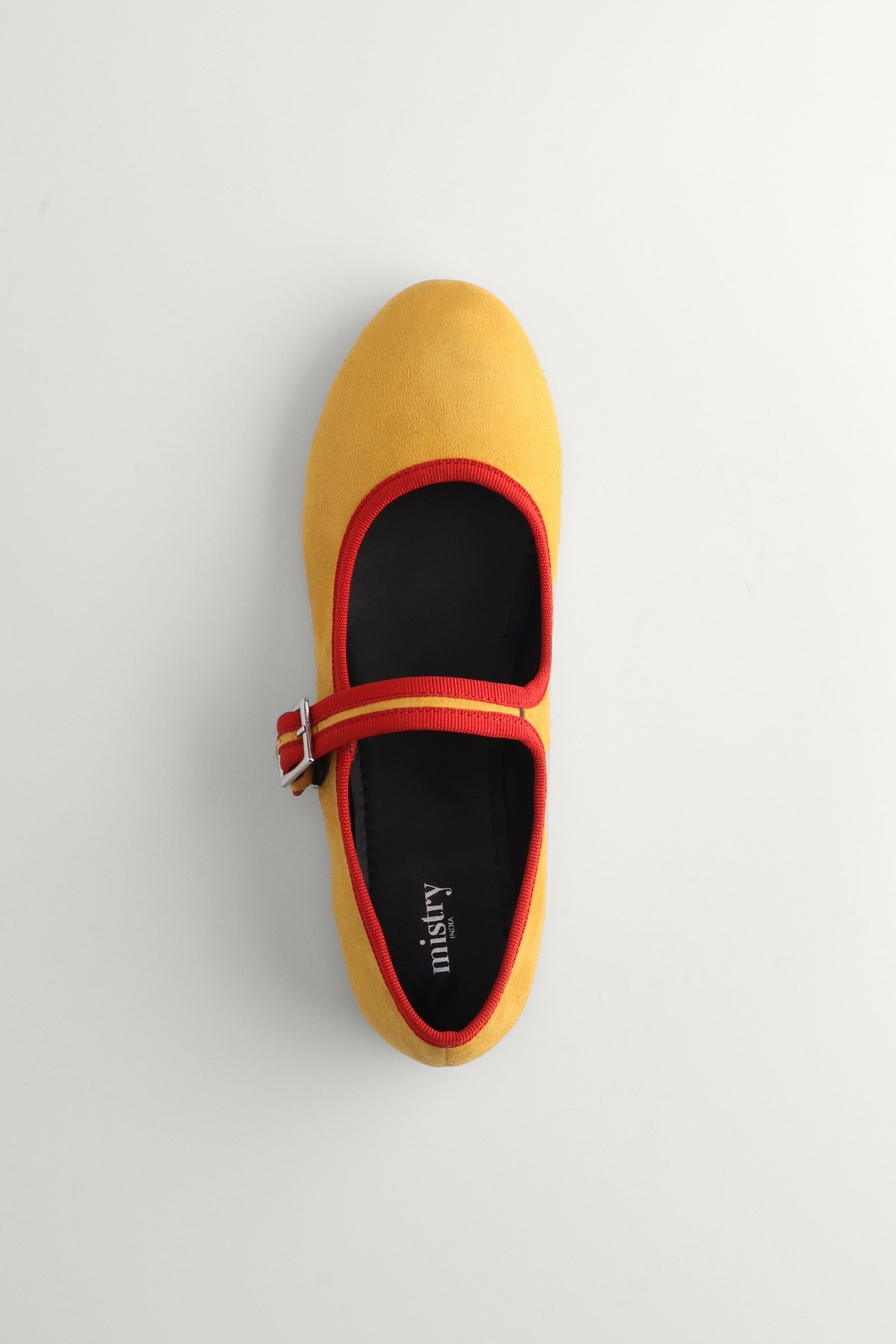 Suede Ballerinas in Sunrise