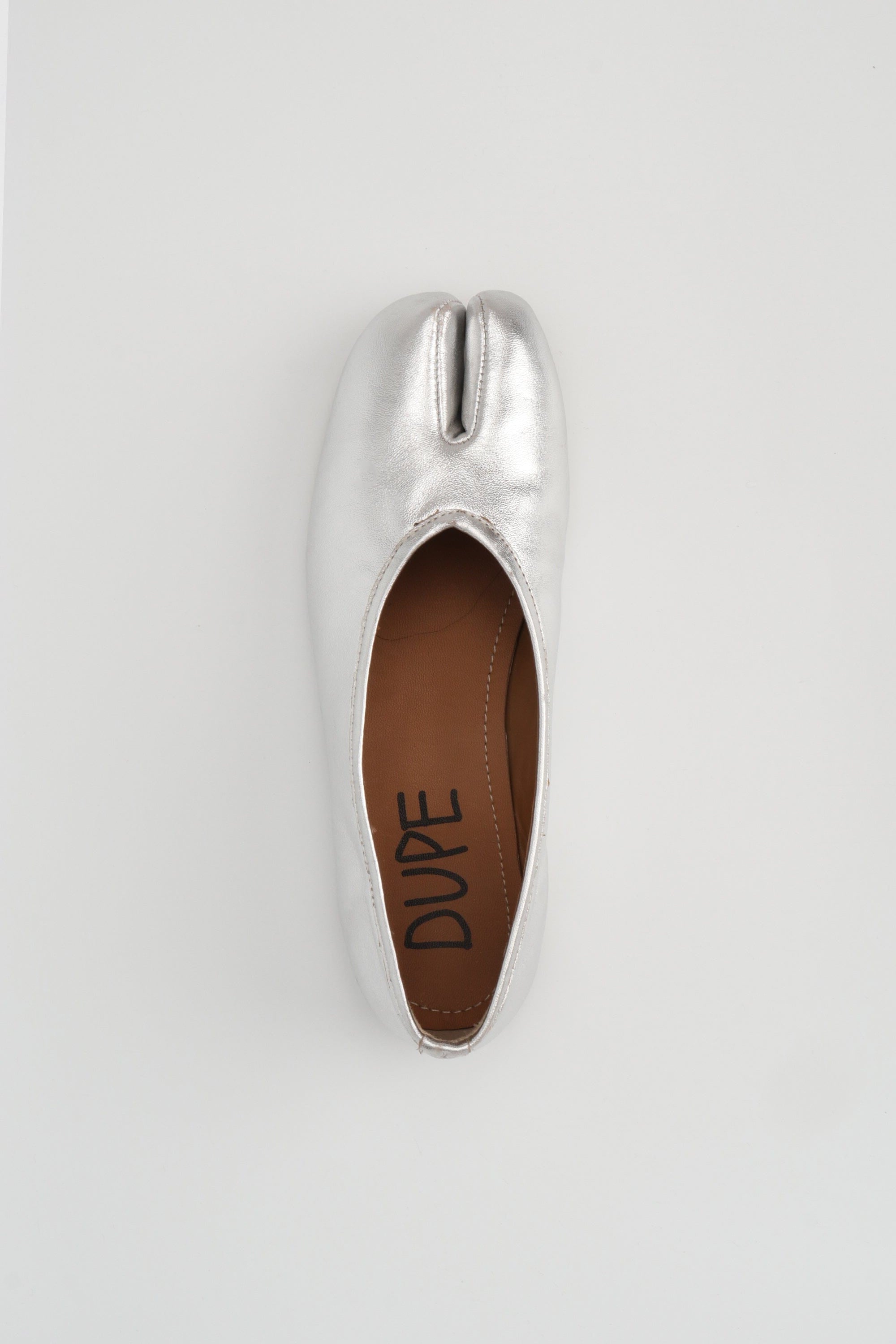 The DUPE in Crushed Silver