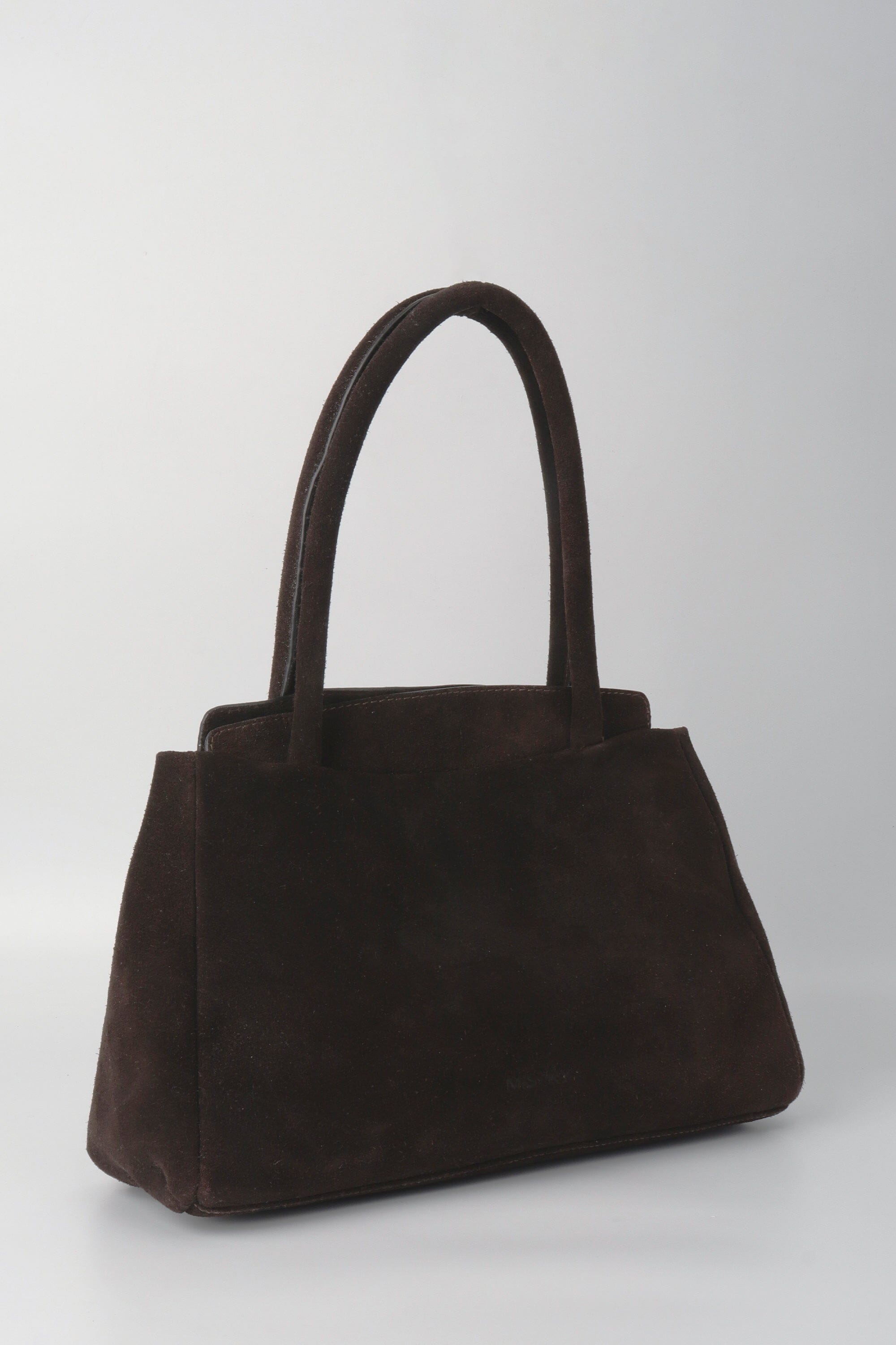 Penny Carryall in Brown Suede