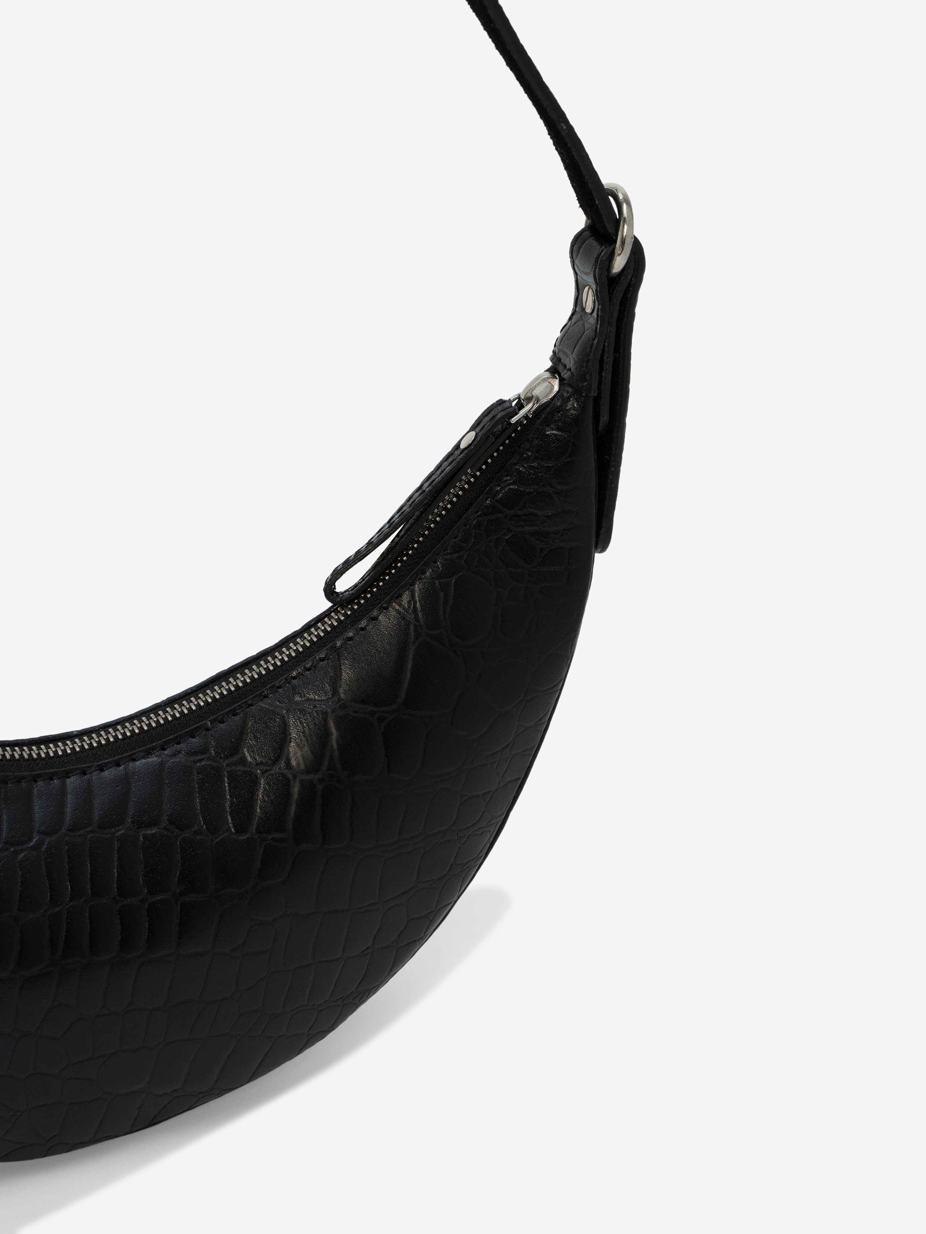 Selena Black Croc
