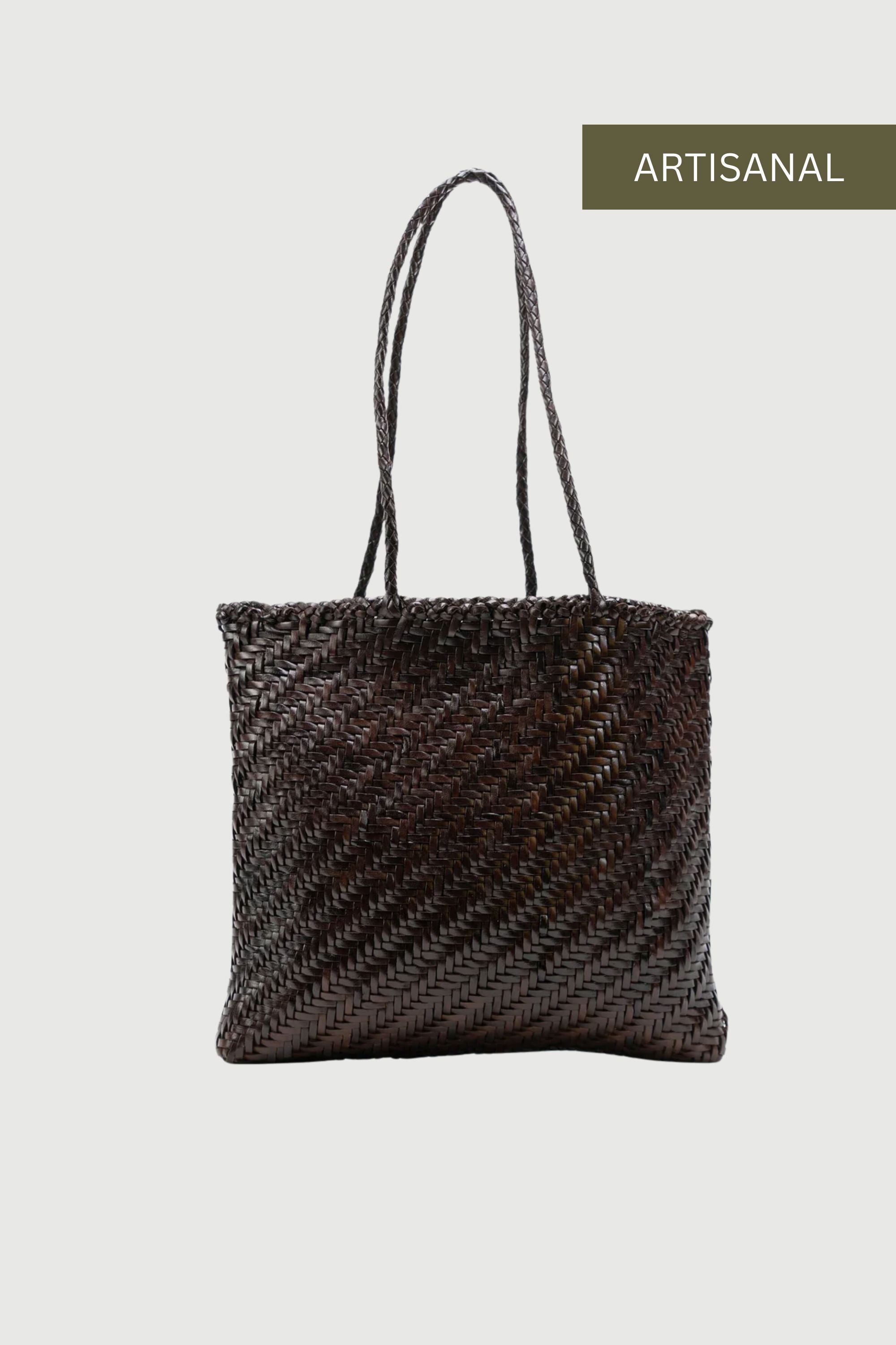Jill Flat Tote in Cedar