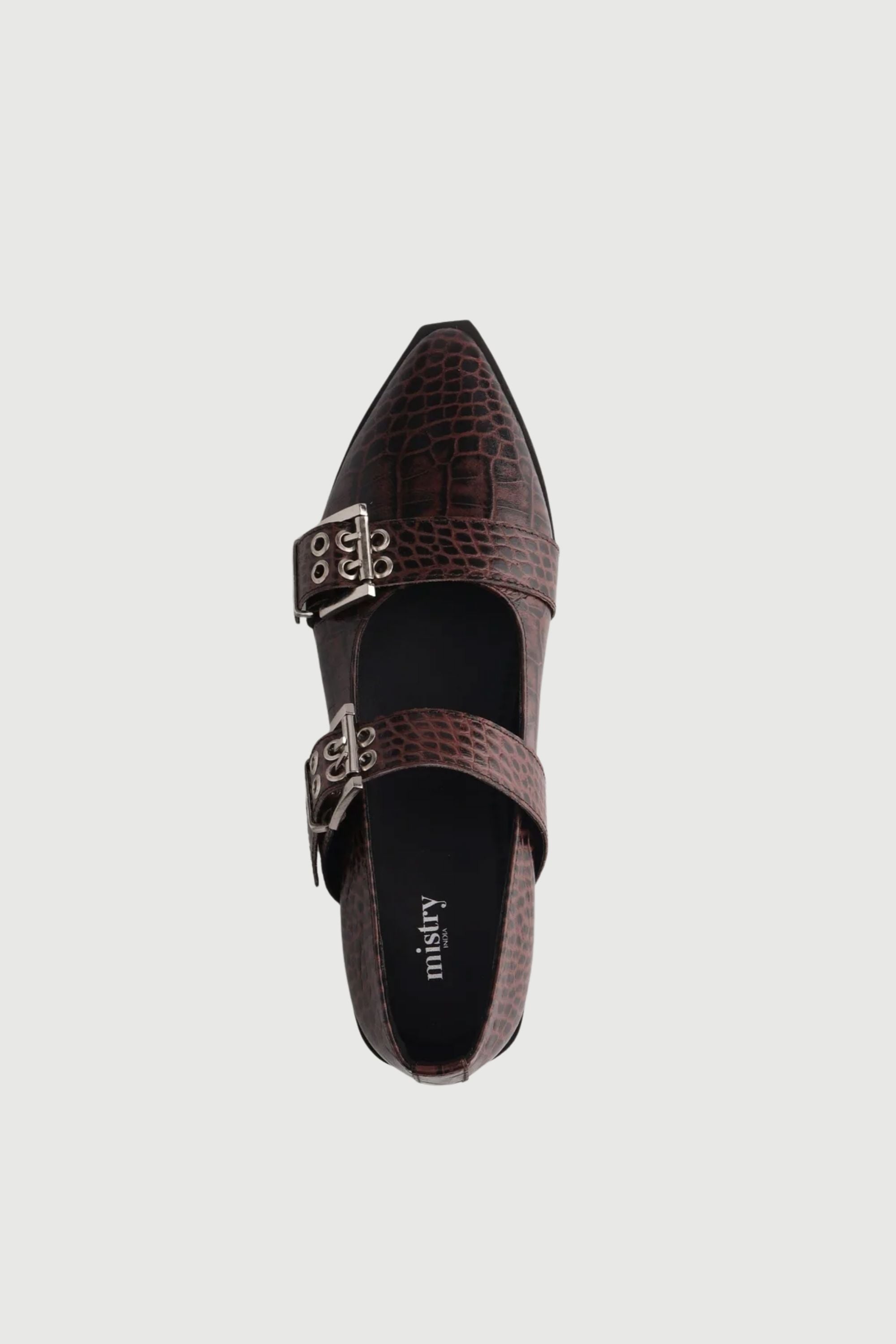 Buckled Ballet Flats in Kaia