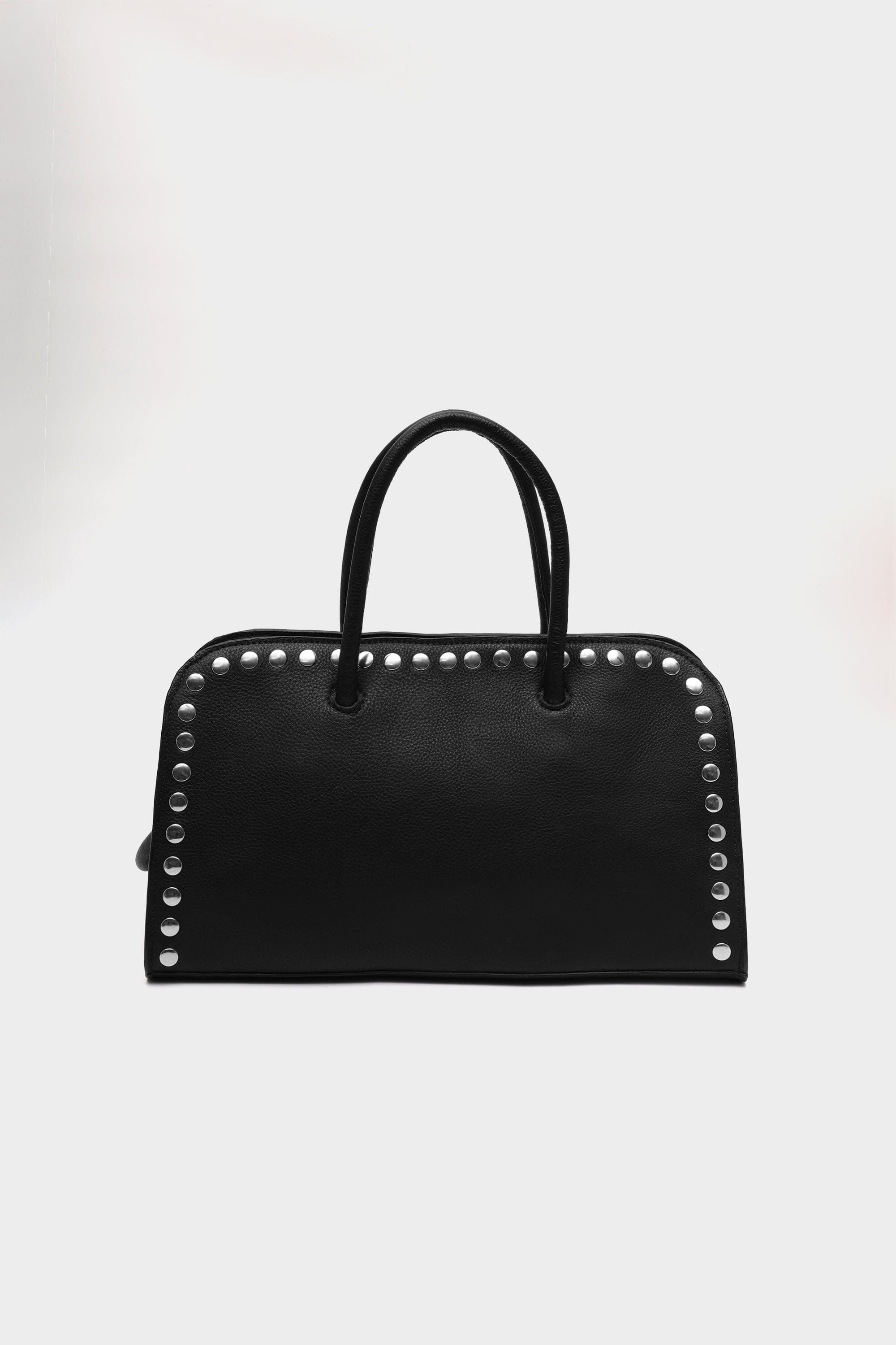 The Loft Bag in Black with Studded Details