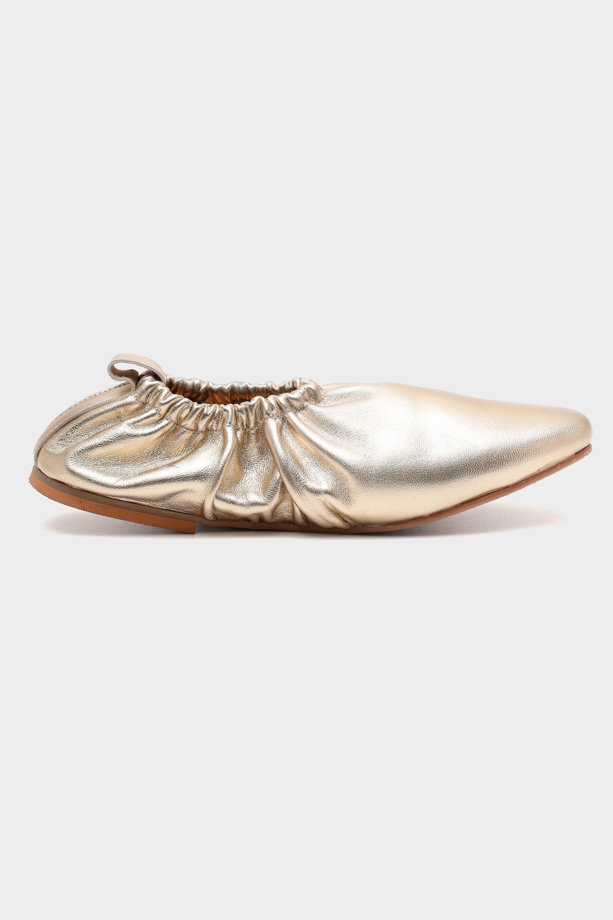 Cloud Fold Ballerina in Champagne
