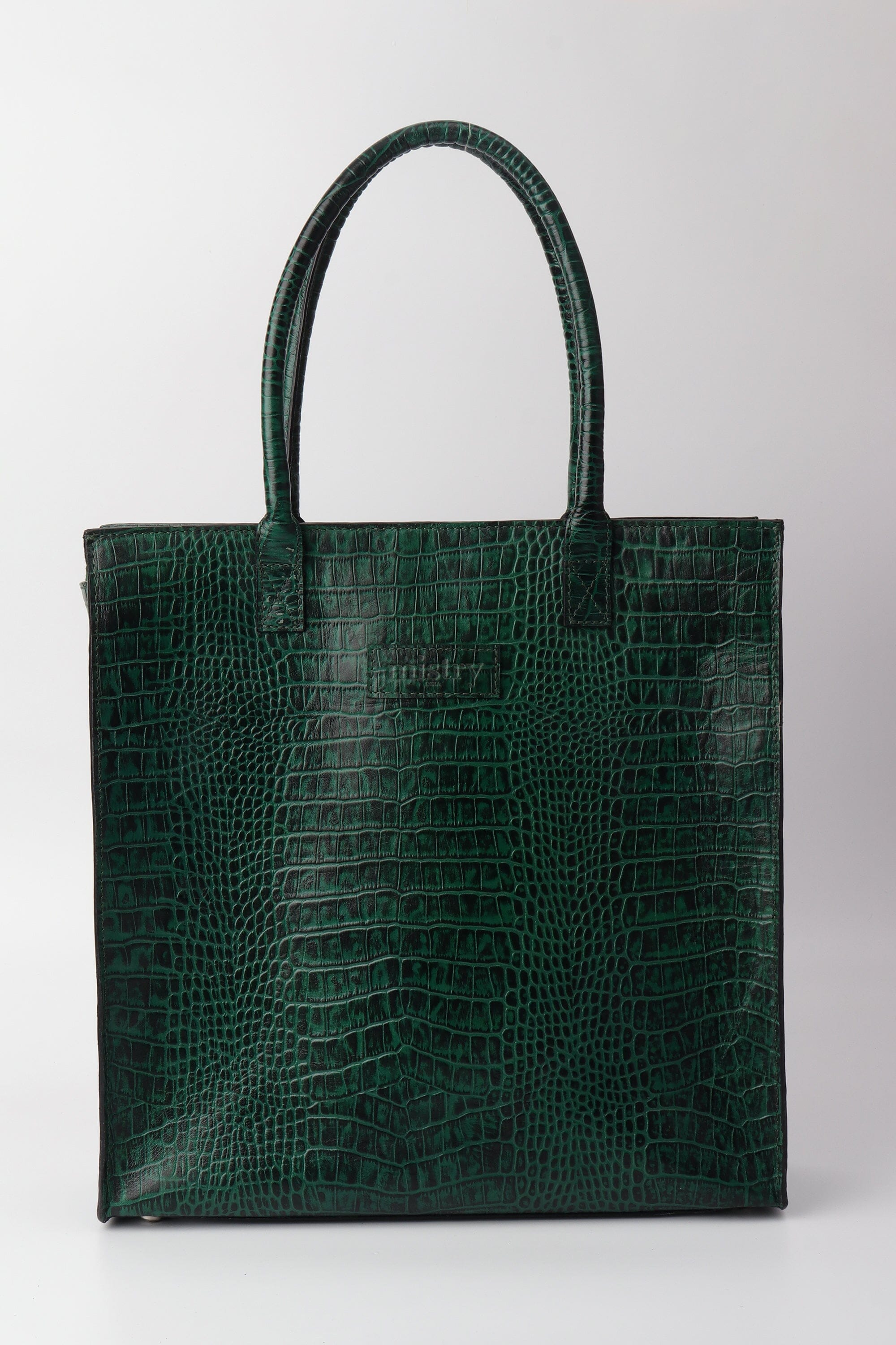 Box Tote Forest Green