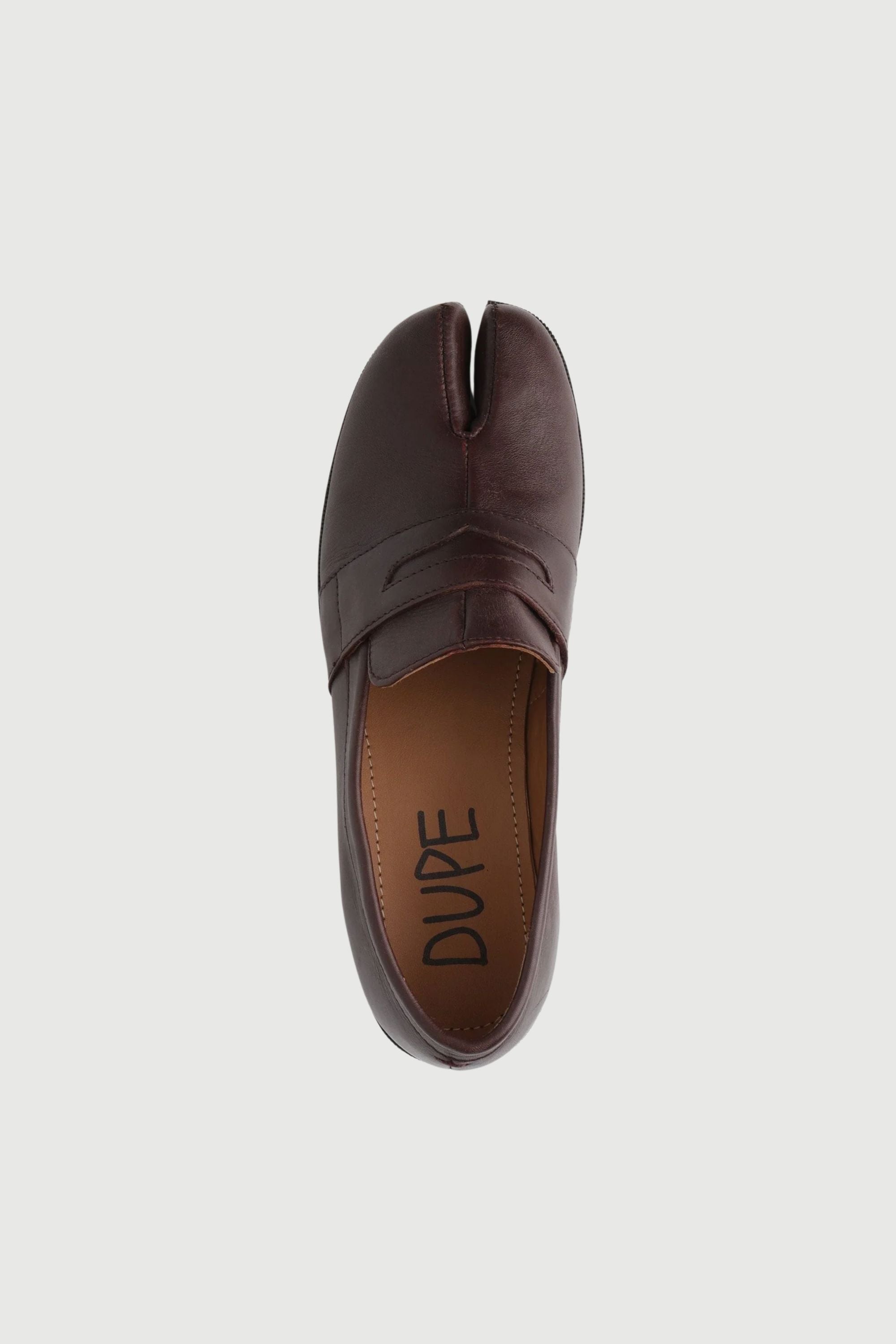 The DUPE Loafers in Cocoa