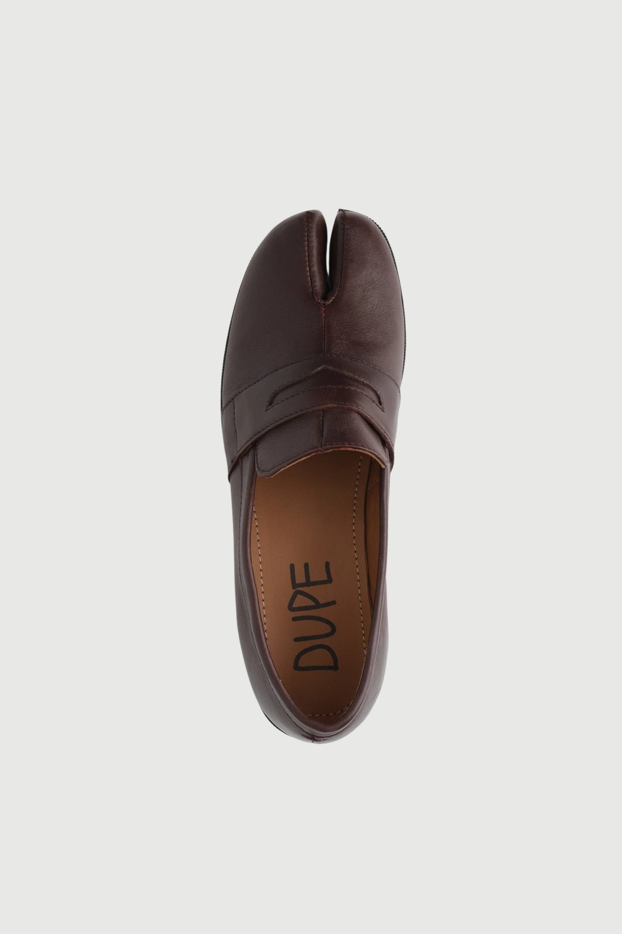 The DUPE Loafers in Cocoa