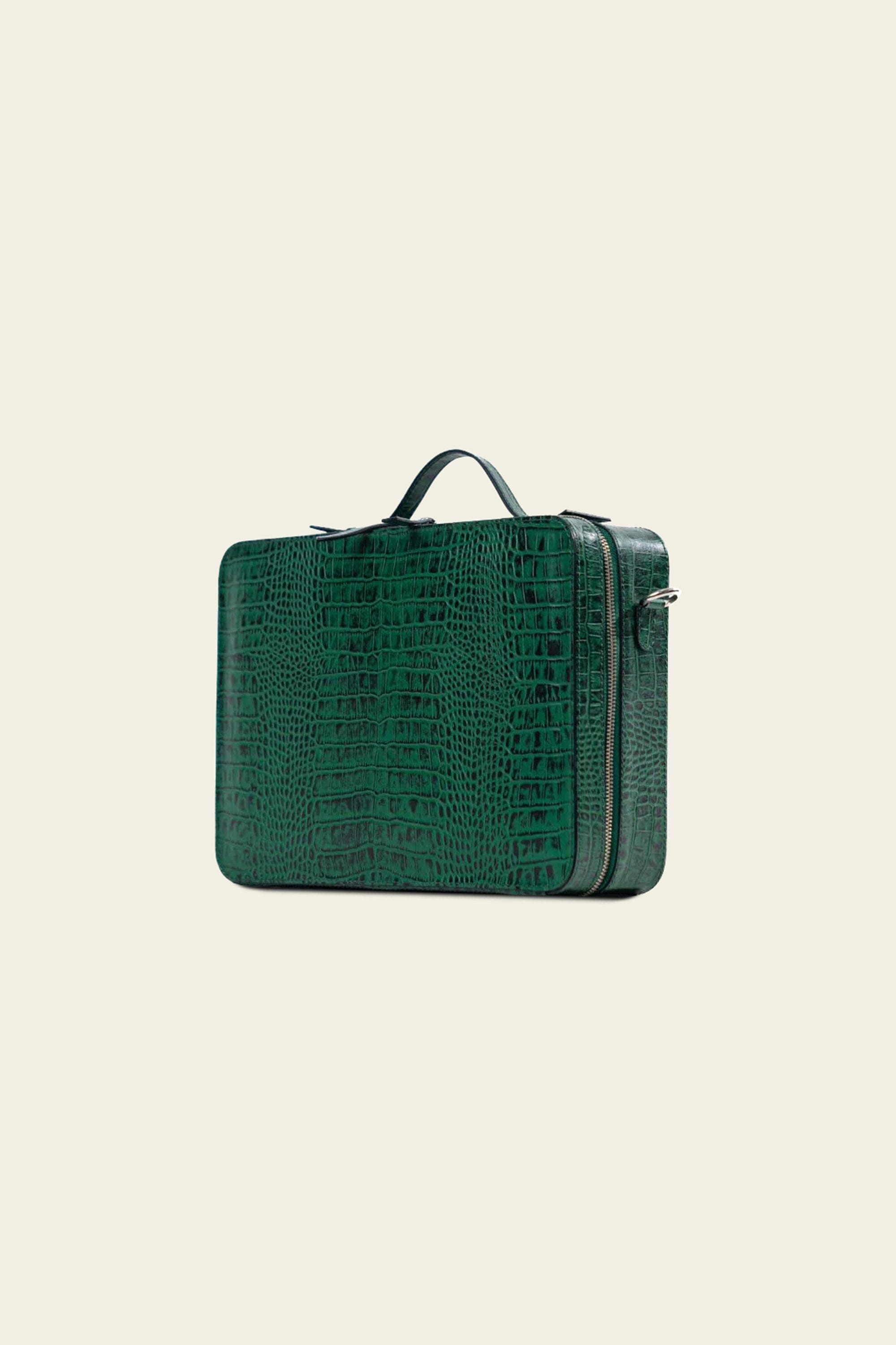 Briefcase Forest Green