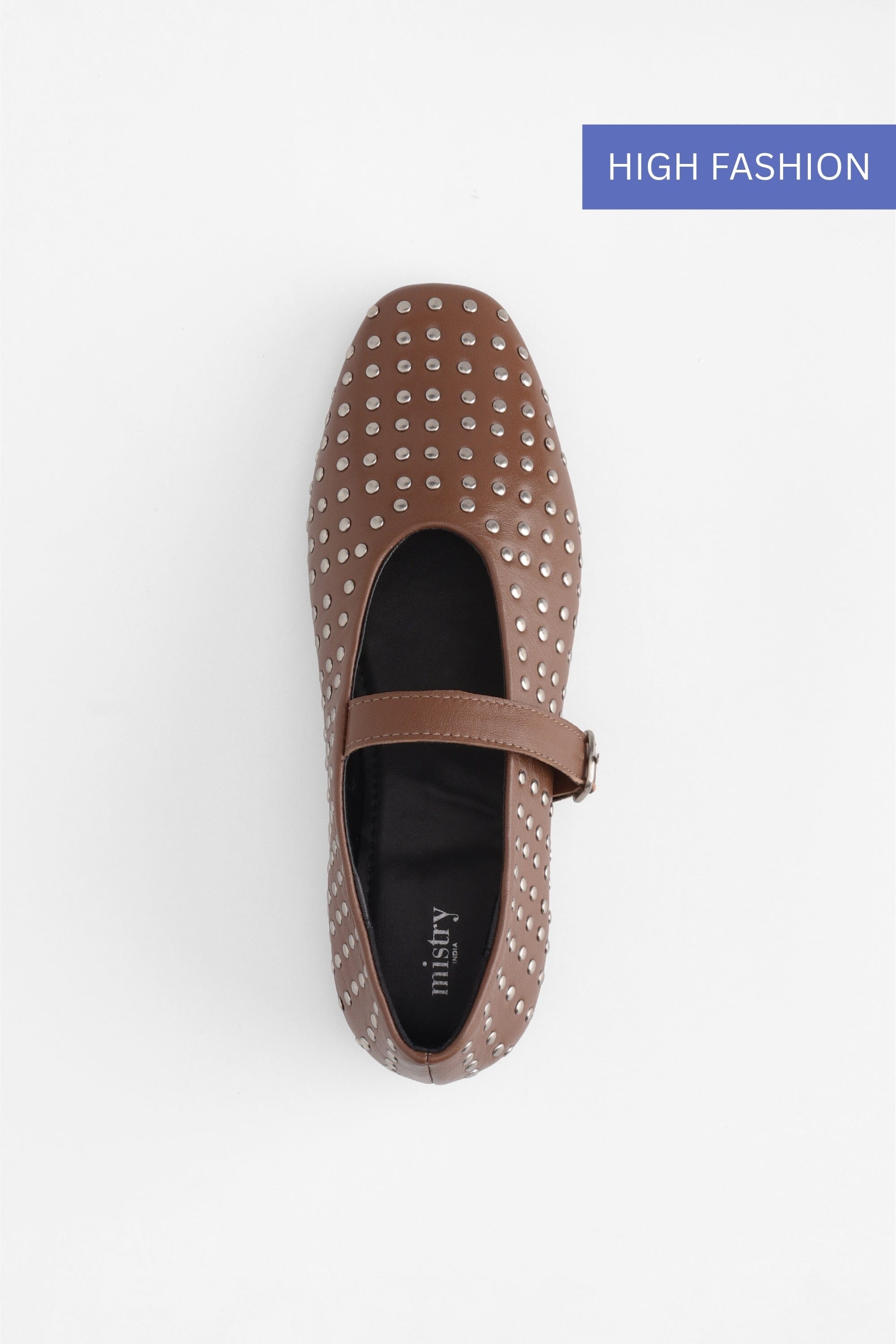 Terra Ballet Flats with Rivets