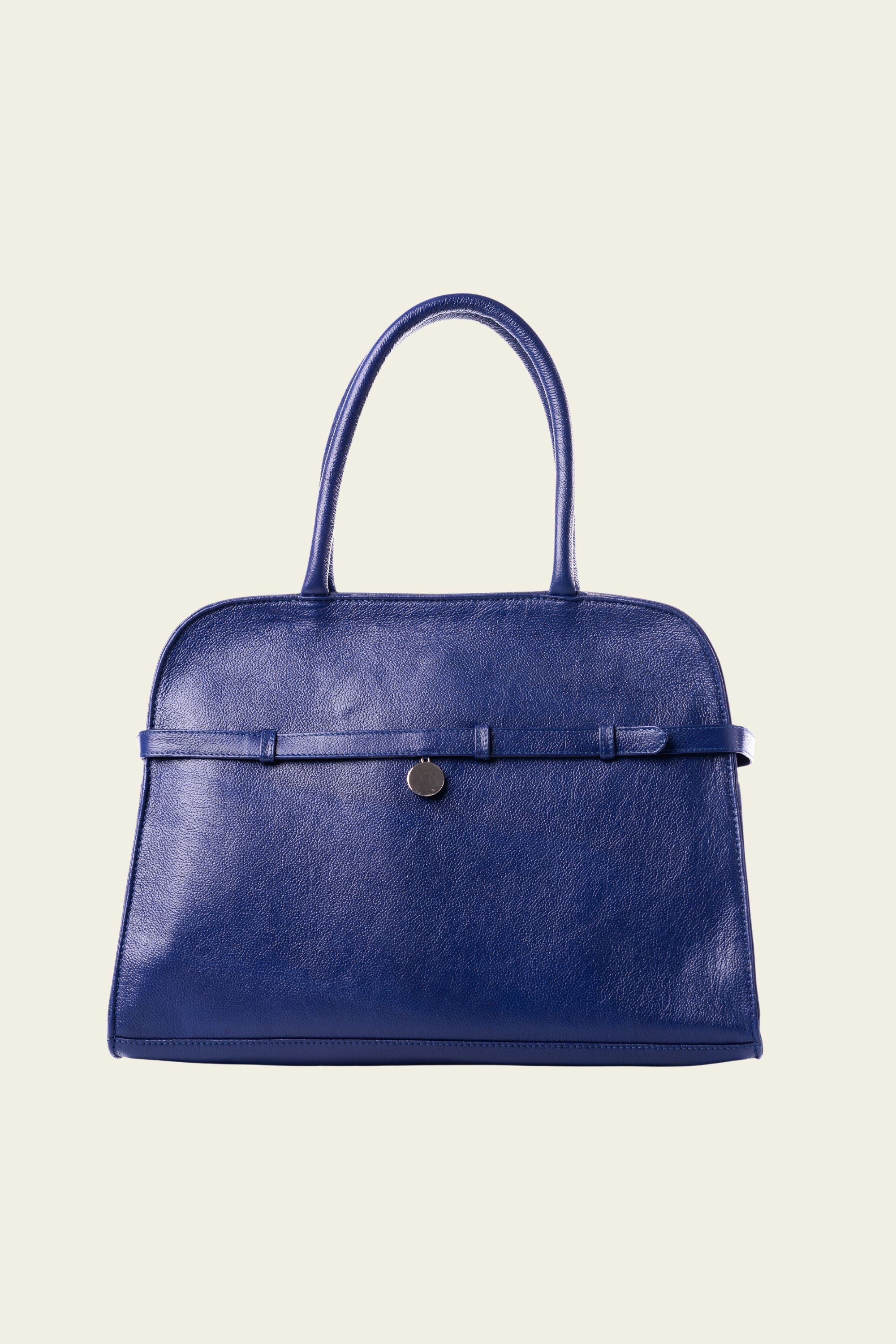 Carryall Tote in Parisian Blue Leather