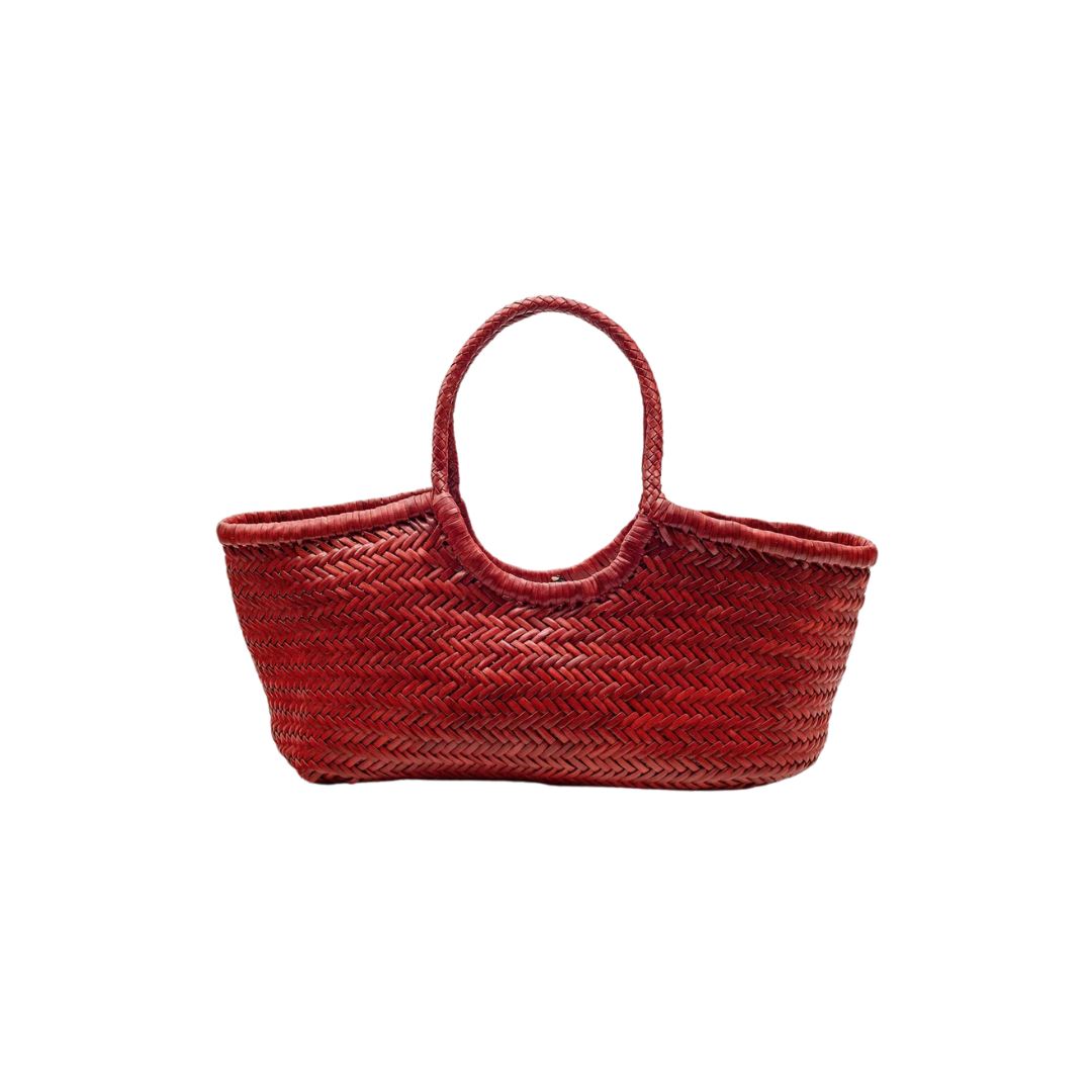 Foyer Tote in Deep Red