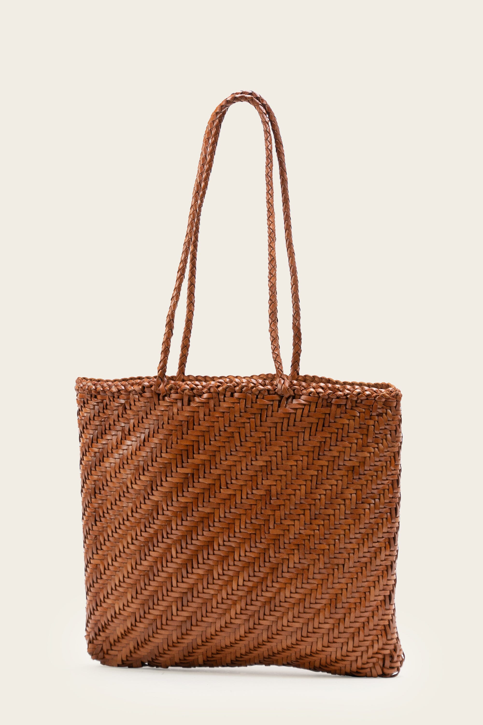 Jill Flat Tote in Timber