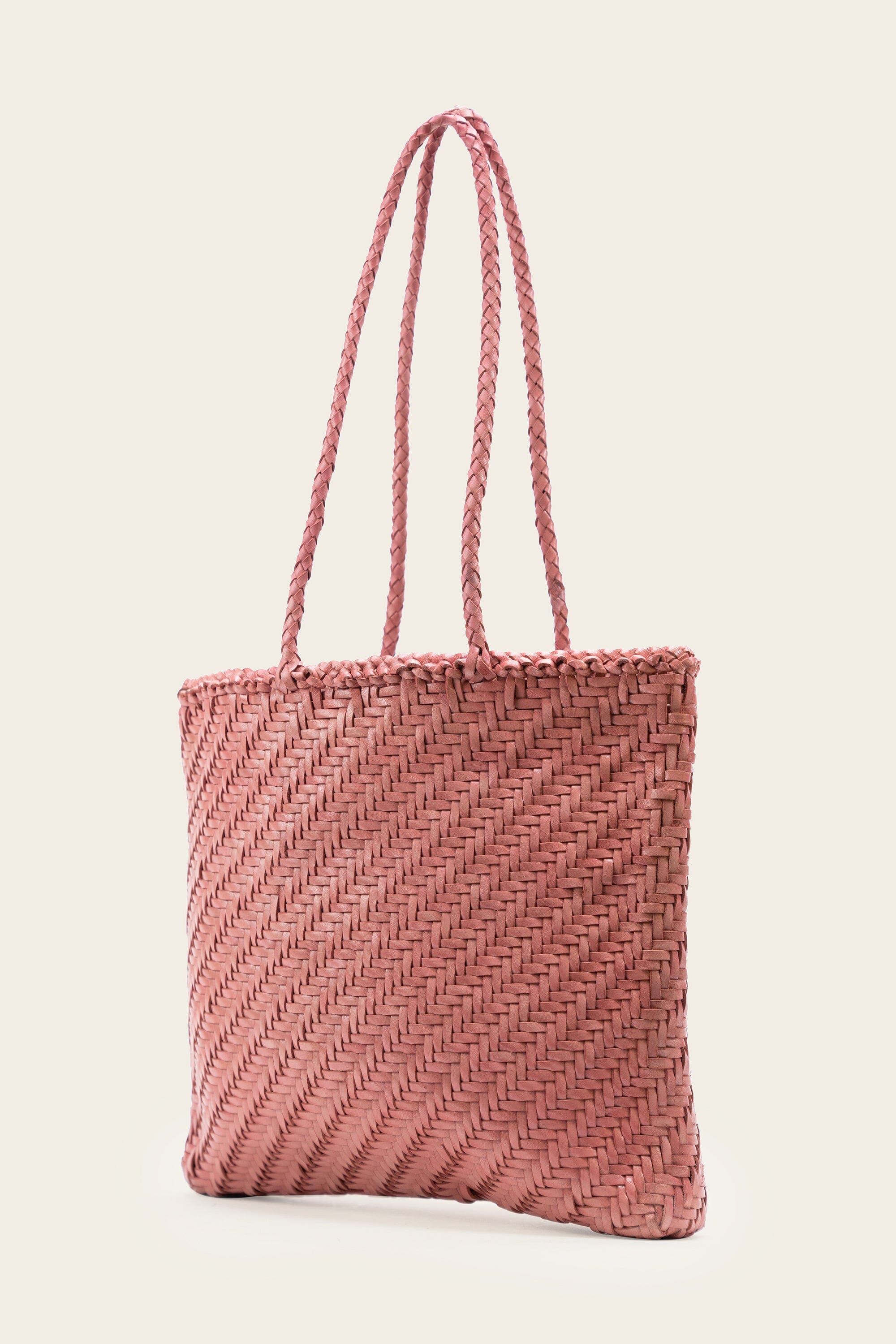 Jill Flat Tote in Blush Pink