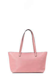Basic Tote Petite in Pebbled Pink with Studs