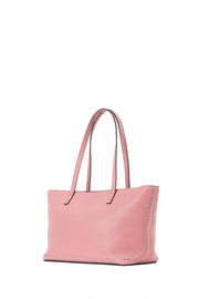 Basic Tote Petite in Pebbled Pink with Studs