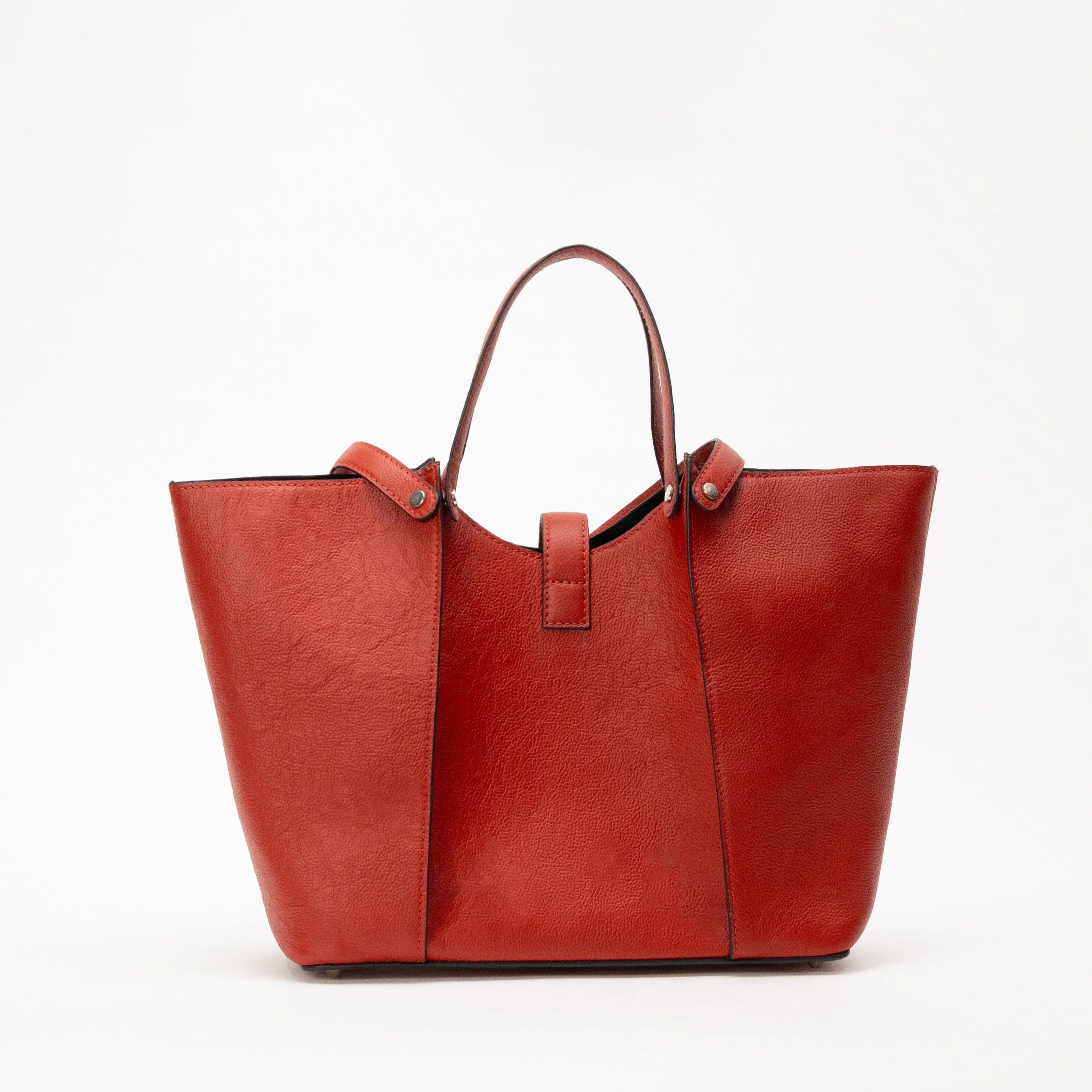 Madison Tote in Scarlet Red