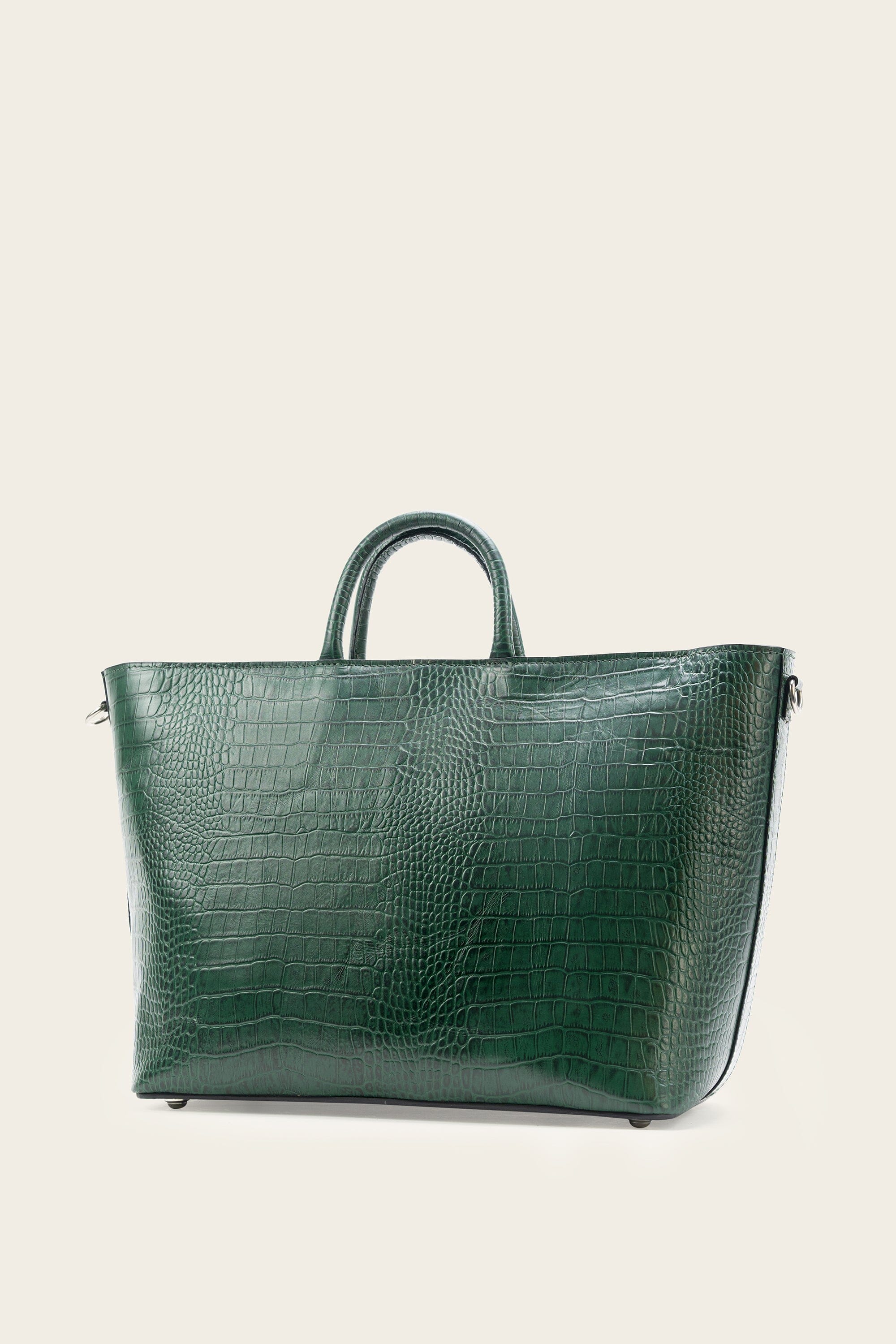 Basic Tote Forest Green Size-16