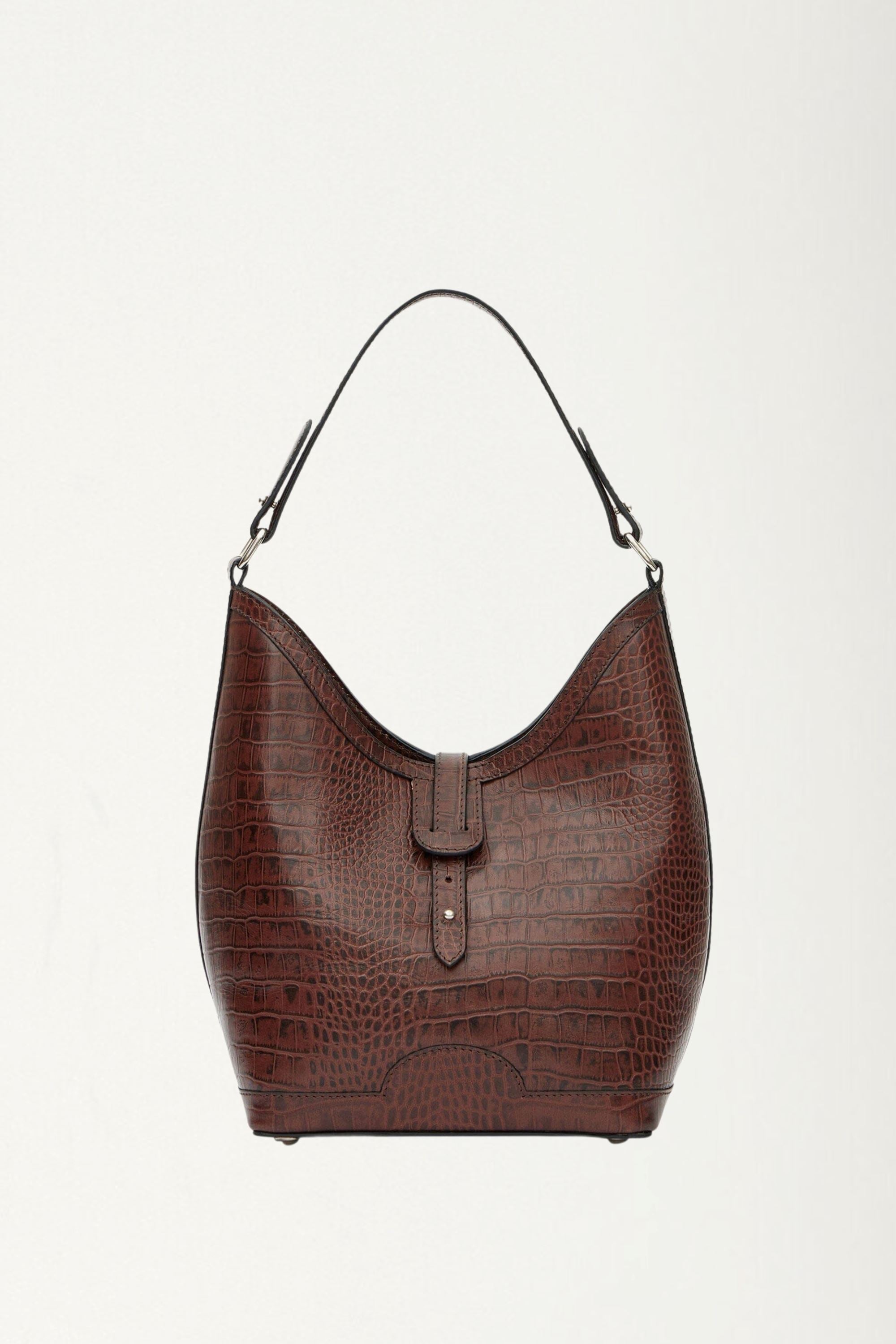 Barrel Top Handle Bag in Kaia