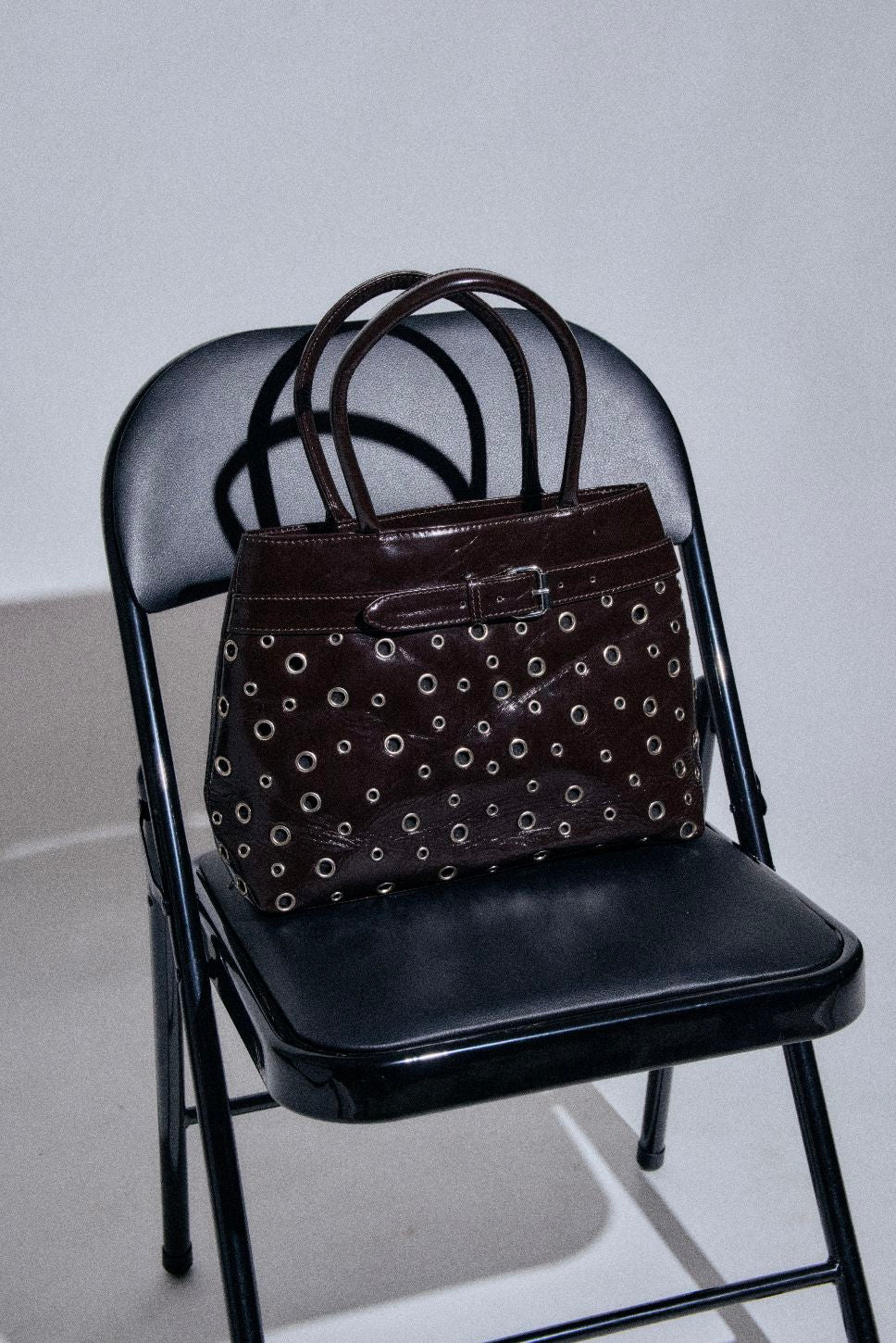 Becky in Black Patent Leather