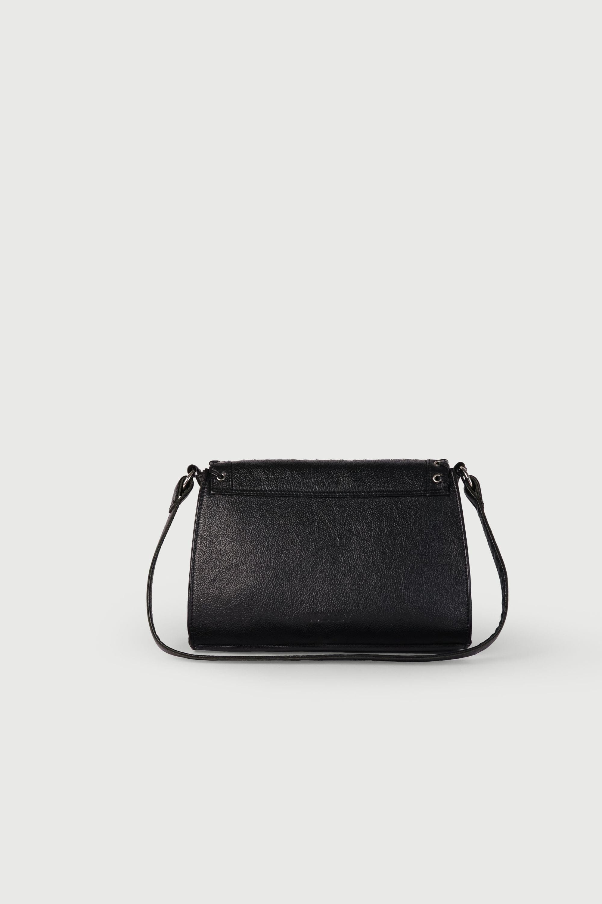 Icon Flap Bag in Black