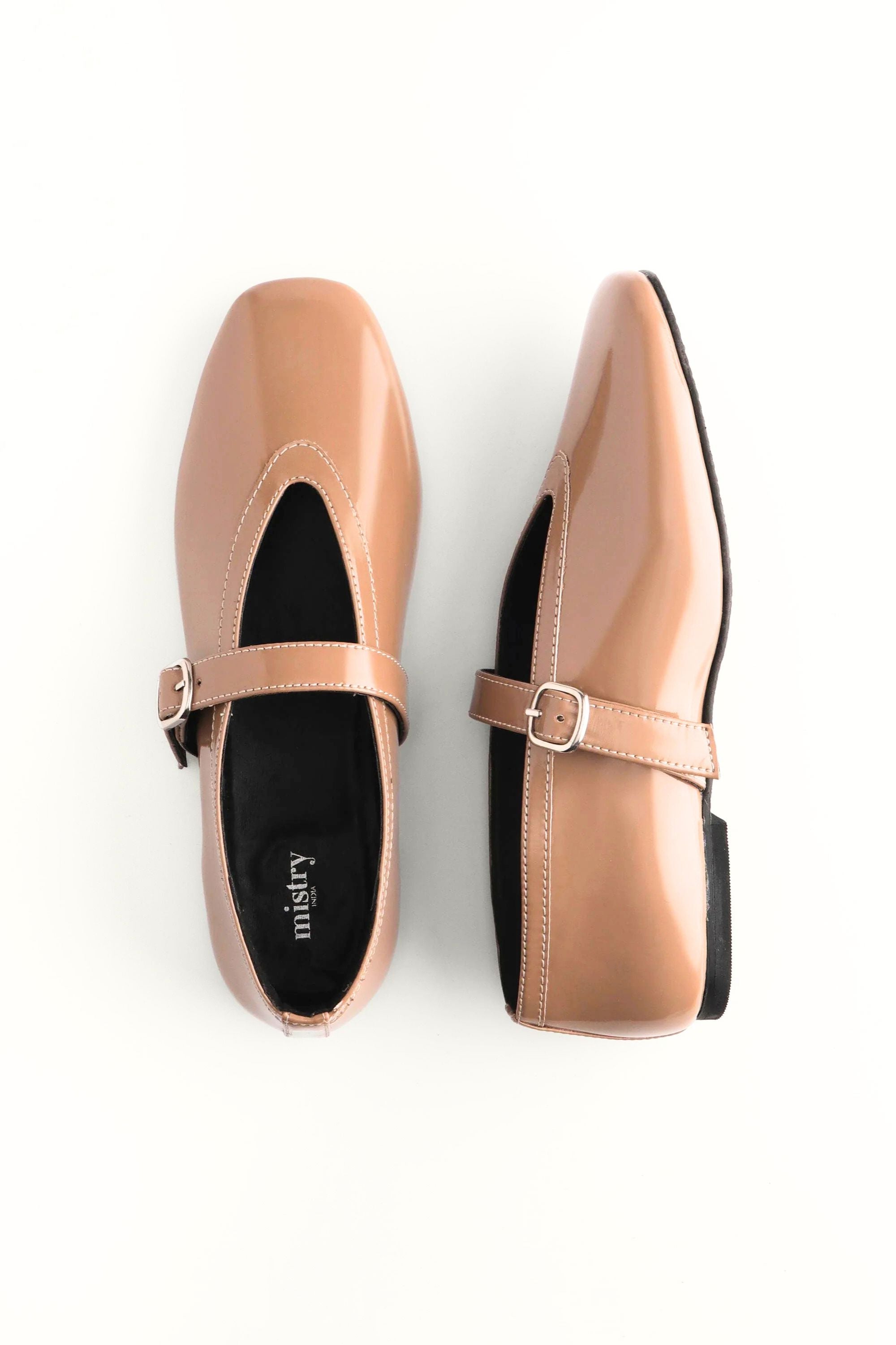 Ballet Flats in Espresso