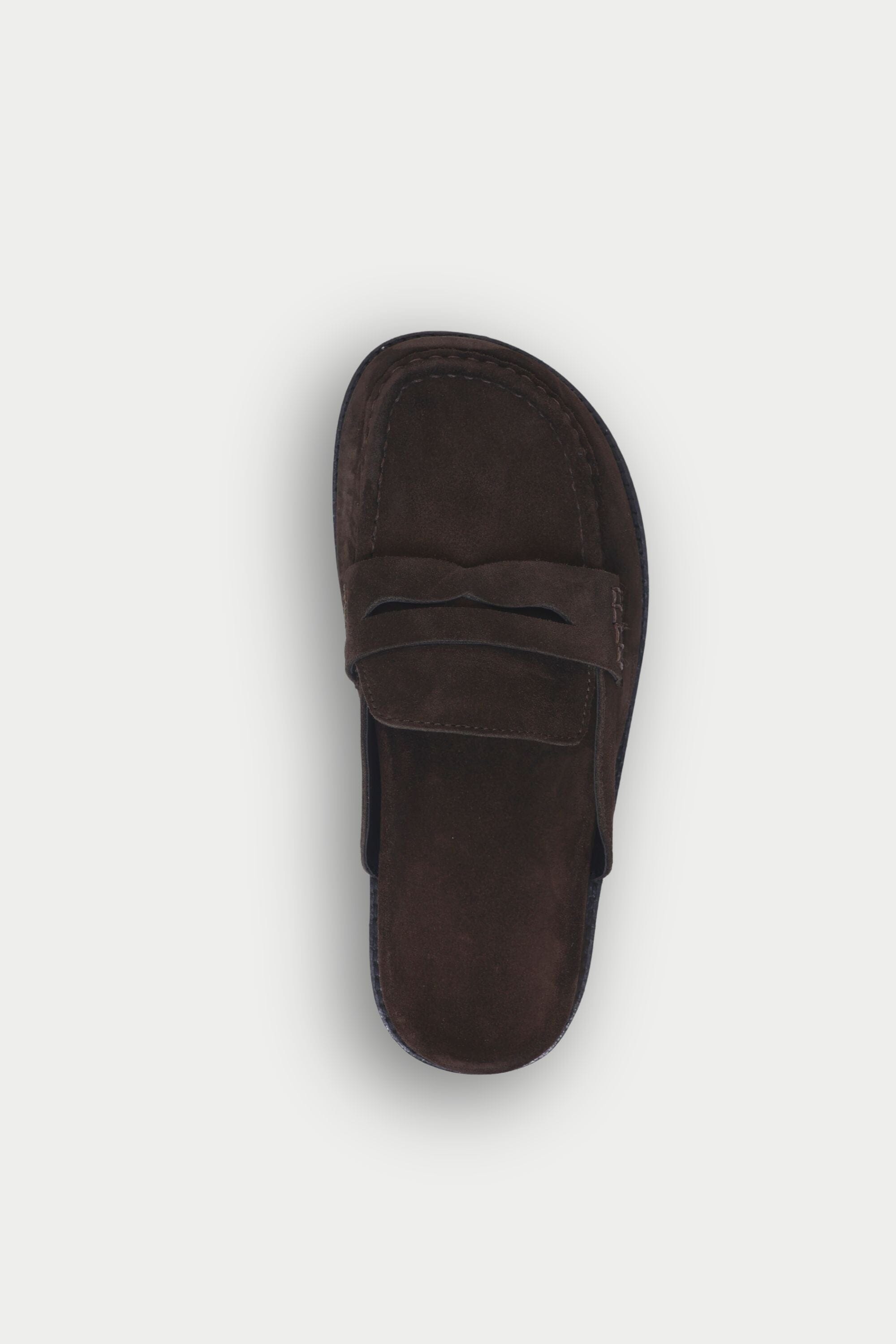 Suede Albas in Umber