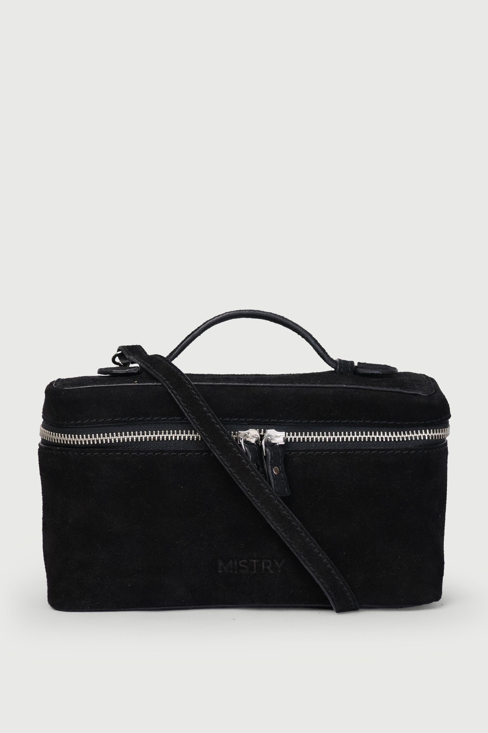 The Vault In Black Suede