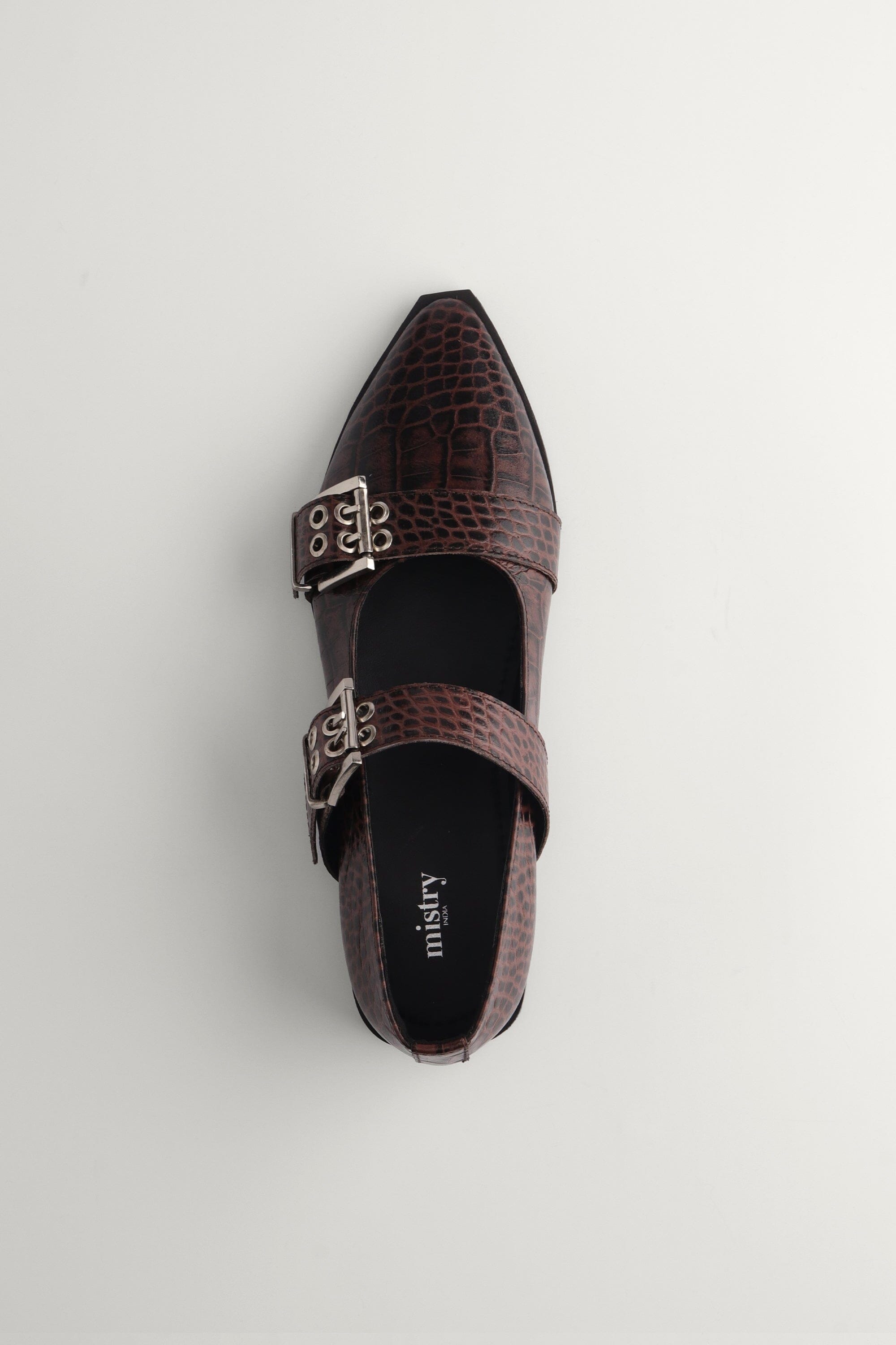 Buckled Ballet Flats in Kaia