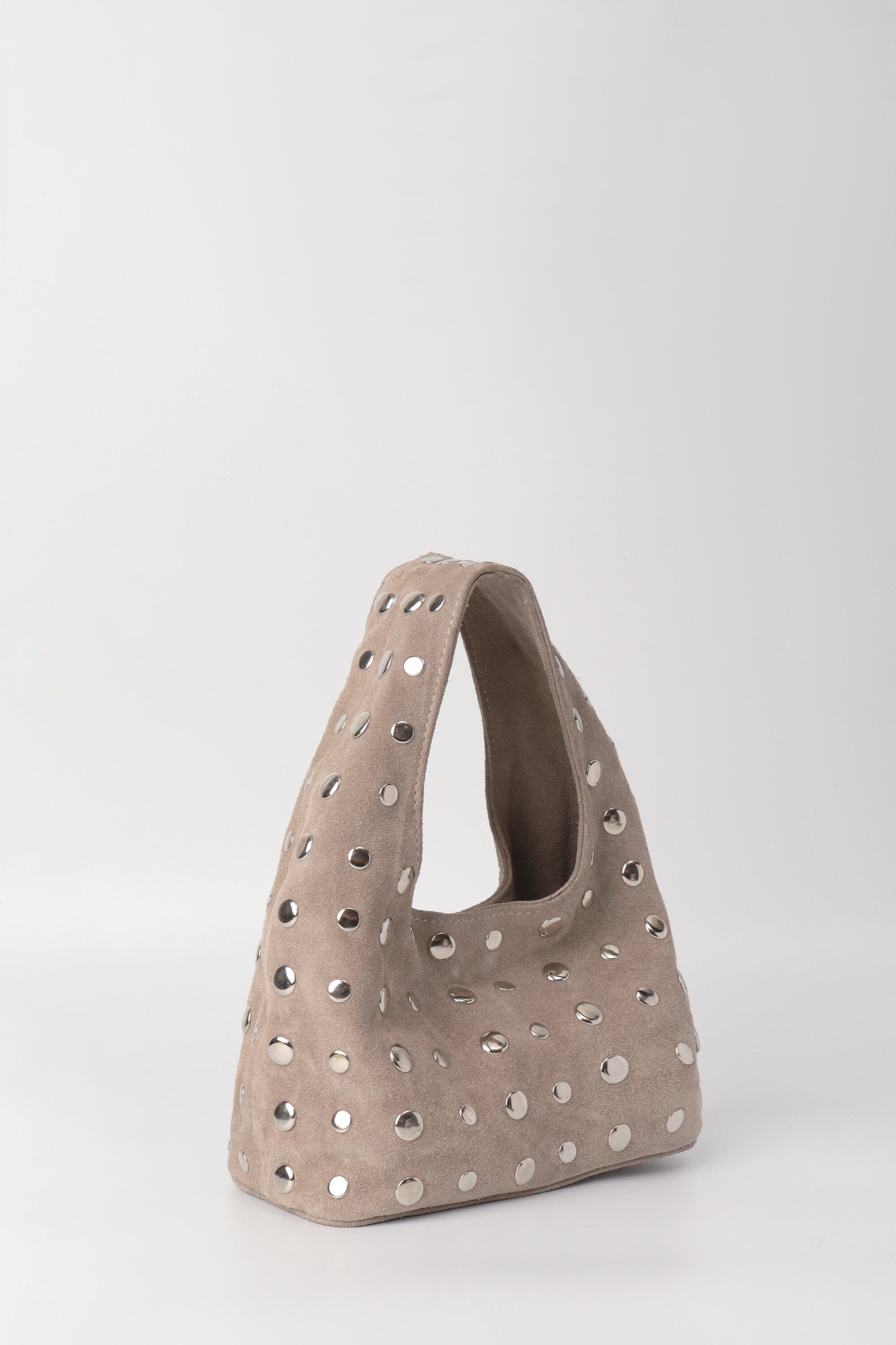 Icon Studded Mini in Off-White