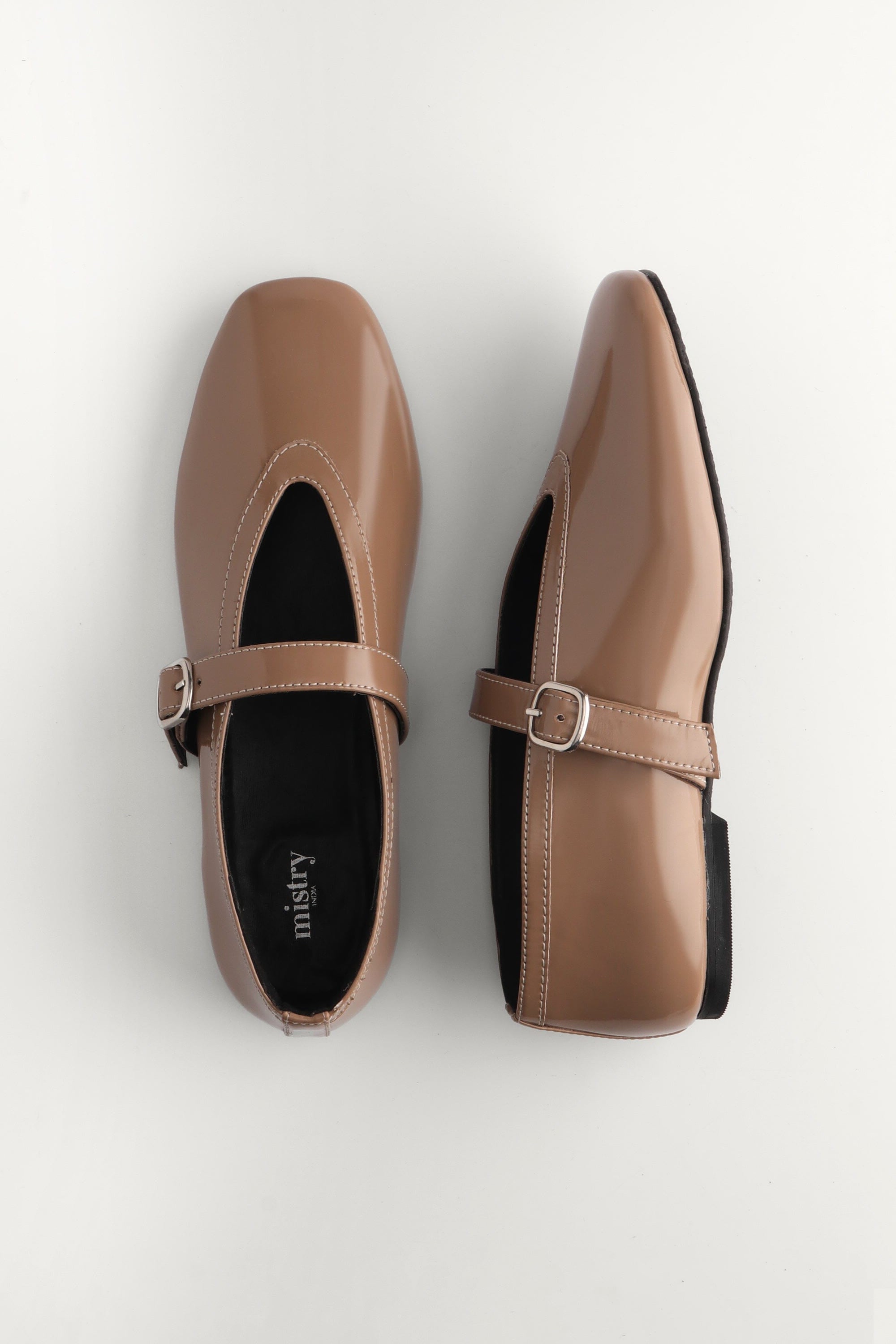 Ballet Flats in Espresso